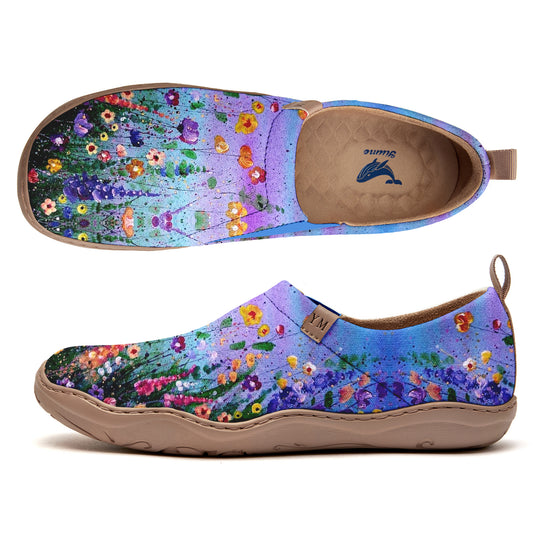 Purple Blossom Women's Shoes