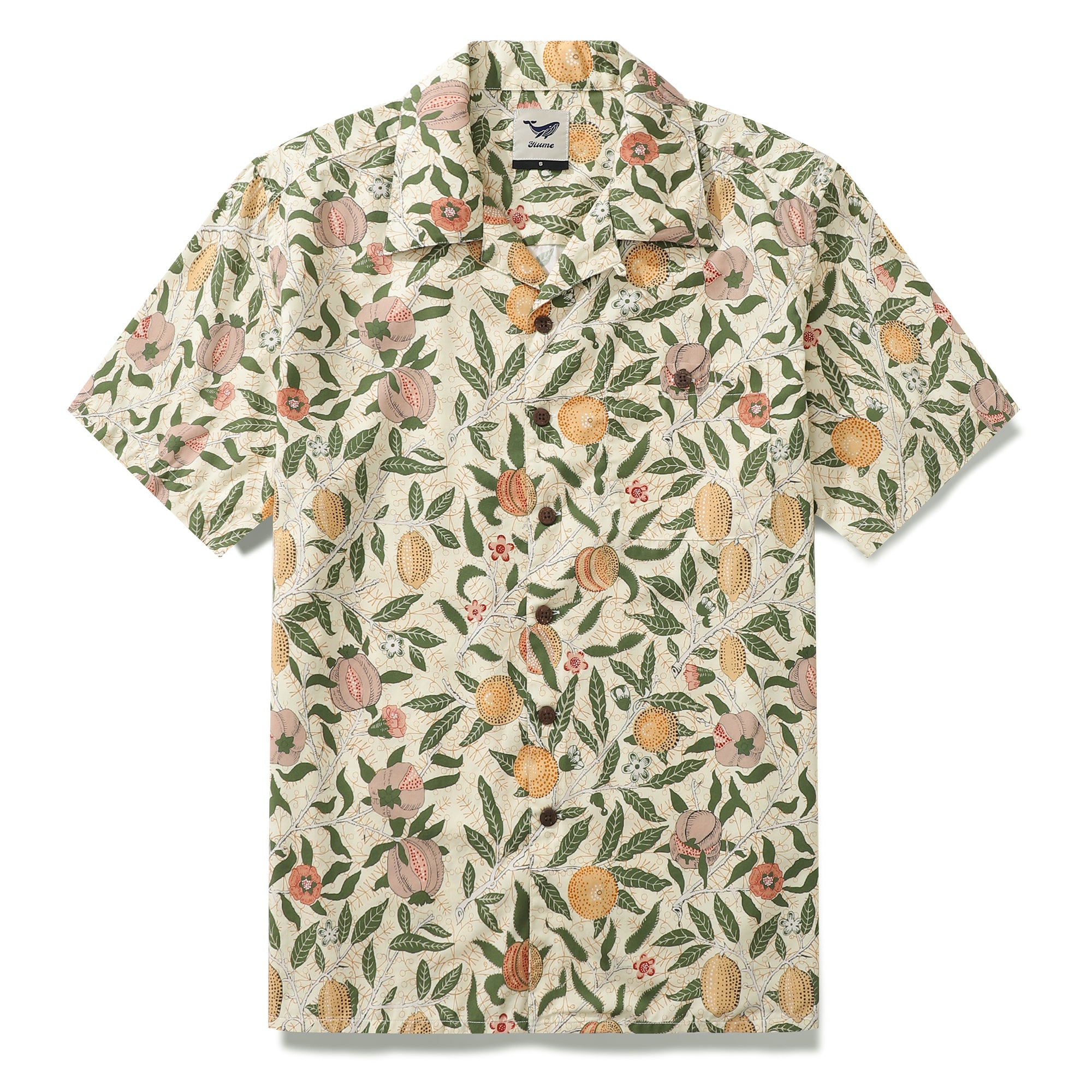 Hawaiian Shirt For Men Fruit Pomegranates Designer Shirt  Tencel™