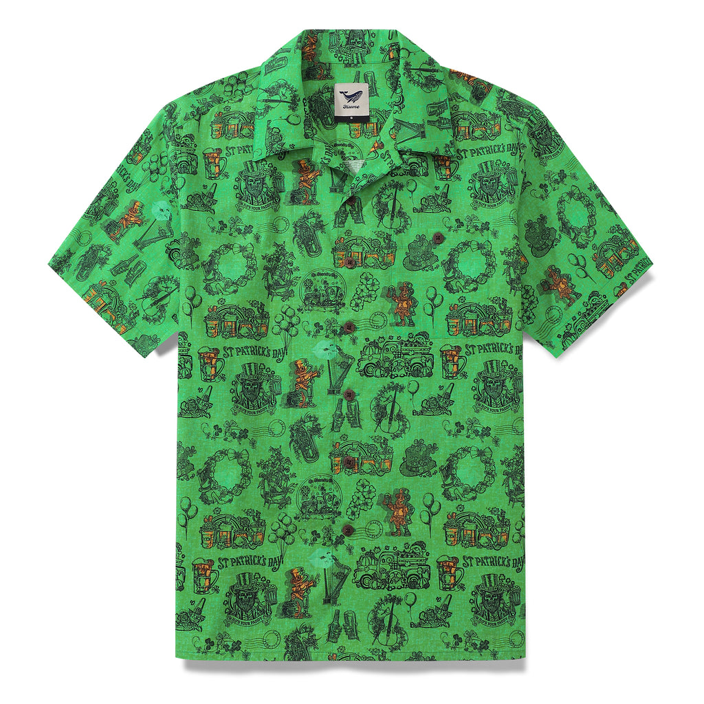 Camp Shirt USA Flag Men's Hawaiian Shirt