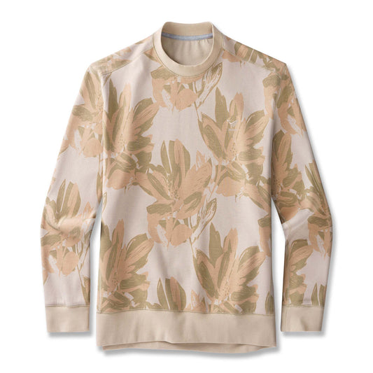 Midsummer Vibes Hawaiian Sweatshirt with hand-painted design