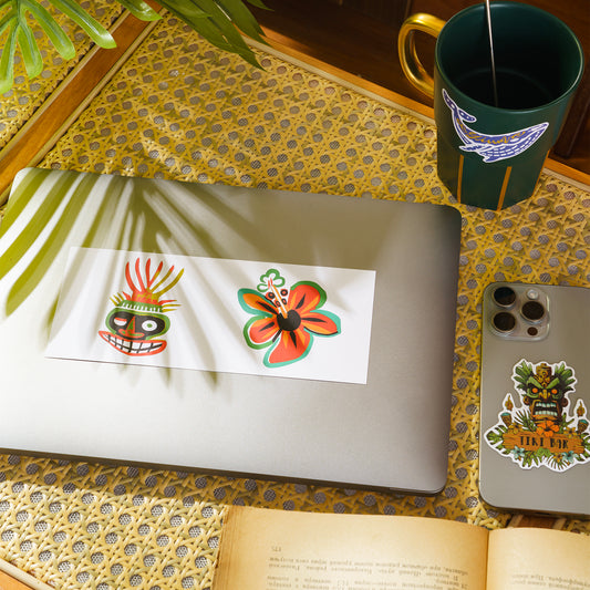 Yiume Art Stickers pack with 20 unique vinyl designs