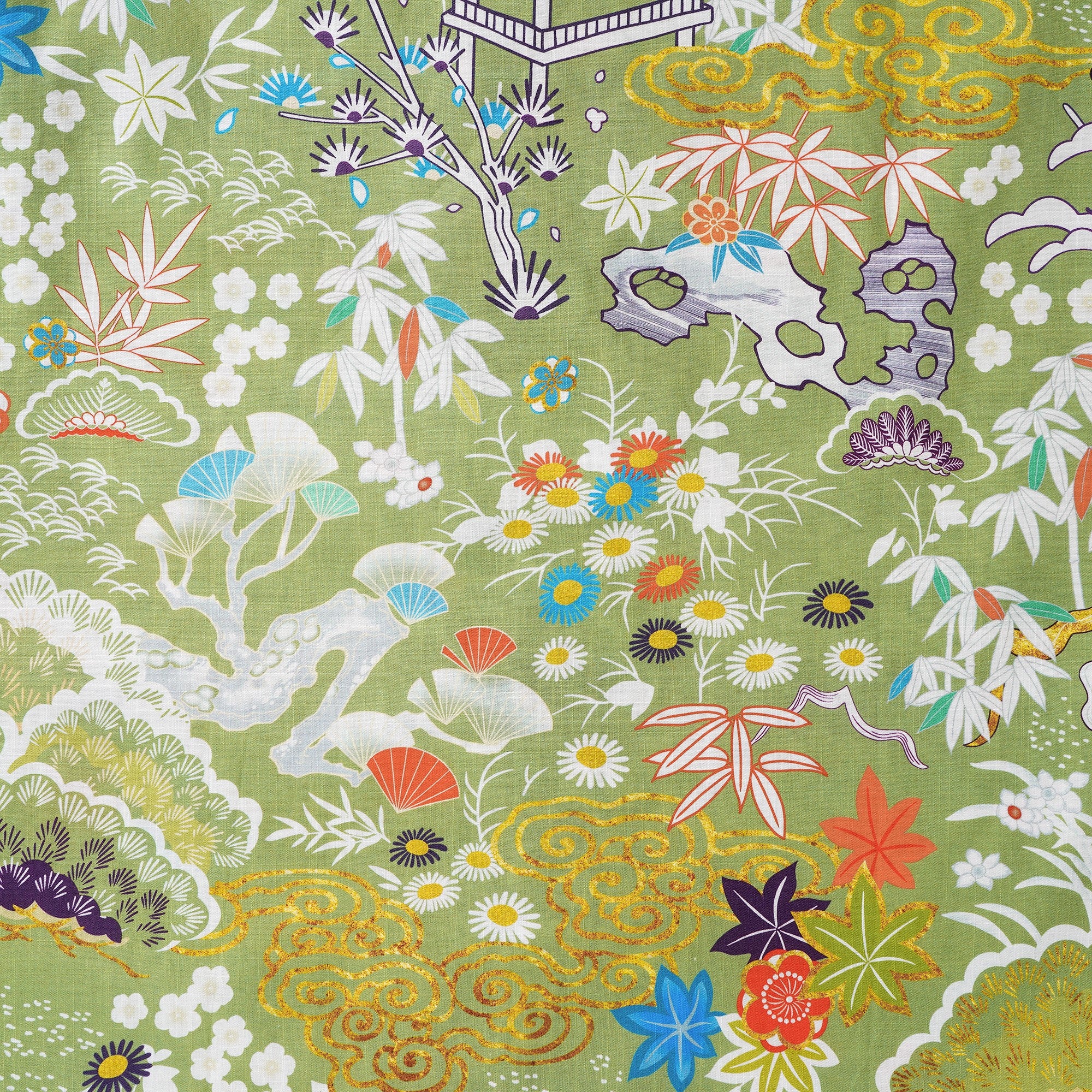 Collier de camp à manches courtes à manches courtes pour hommes 100% coton Aloha enchanteur jade sauvagerie