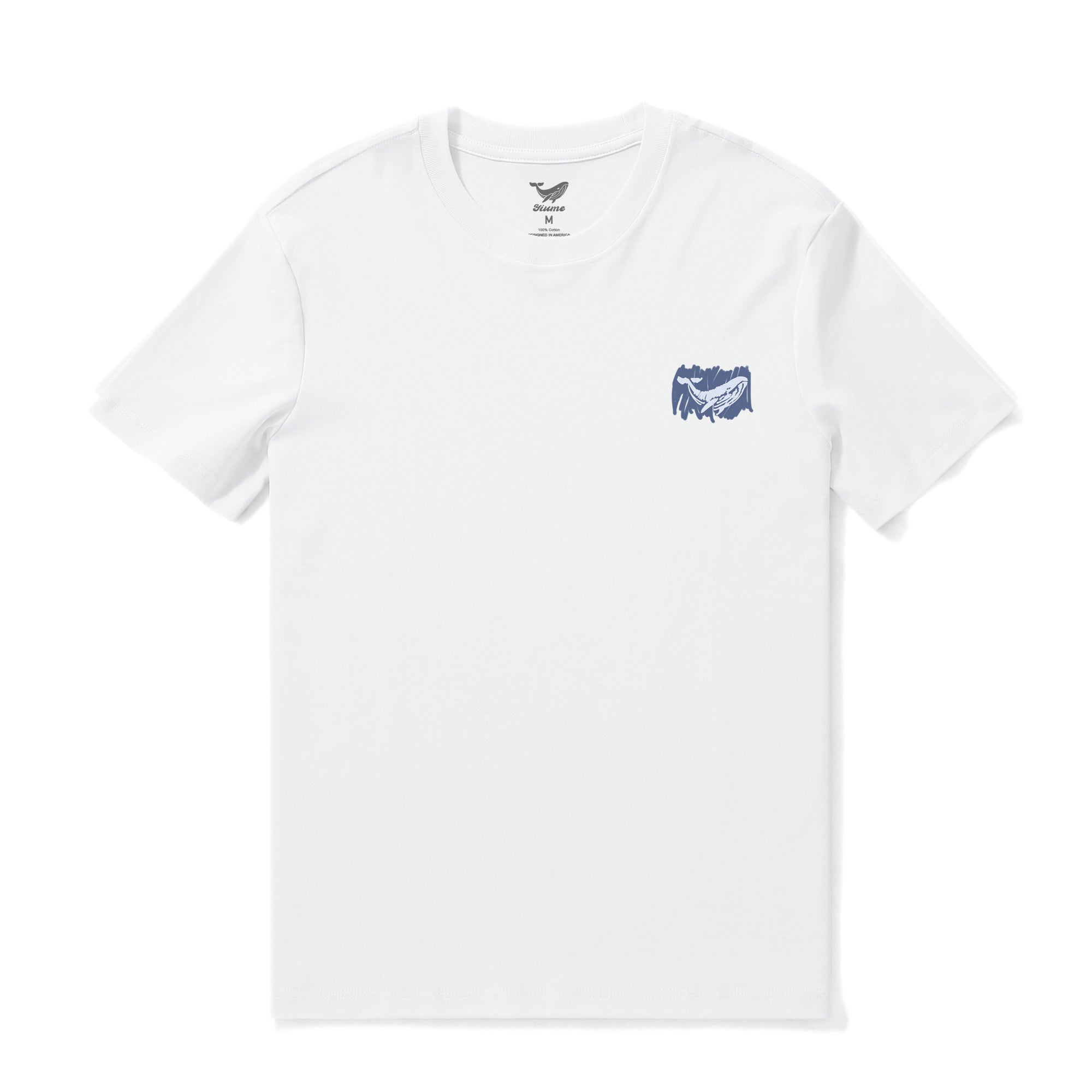 T-shirt hawaïen pour hommes T-shirt Leap of the Leviathan Col rond 100 % coton