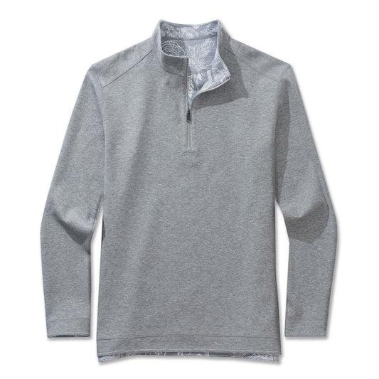 Reversible men's sweatshirt in blue and green