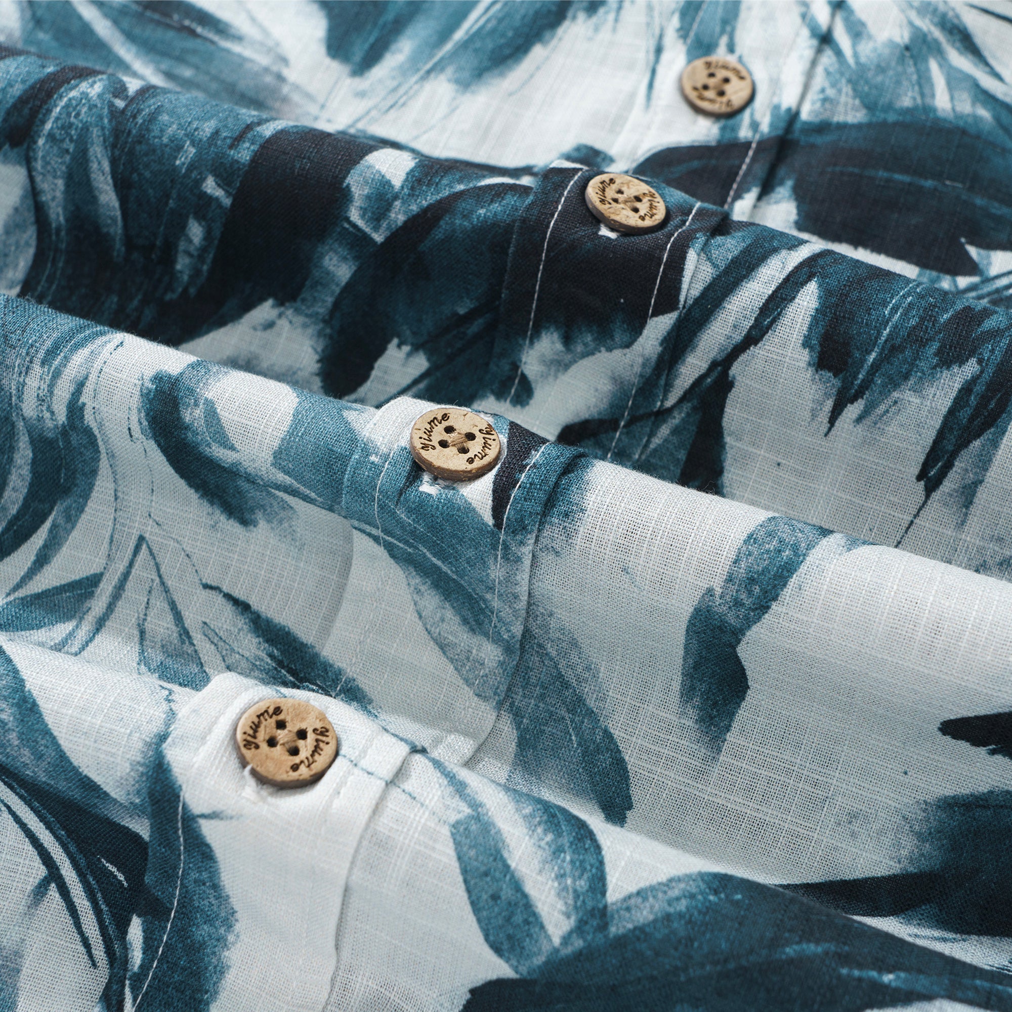 Chemises hawaïennes artisanales Kona Breeze pour hommes 100 % coton, chemise hawaïenne à manches longues avec boutons Aloha pour hommes.