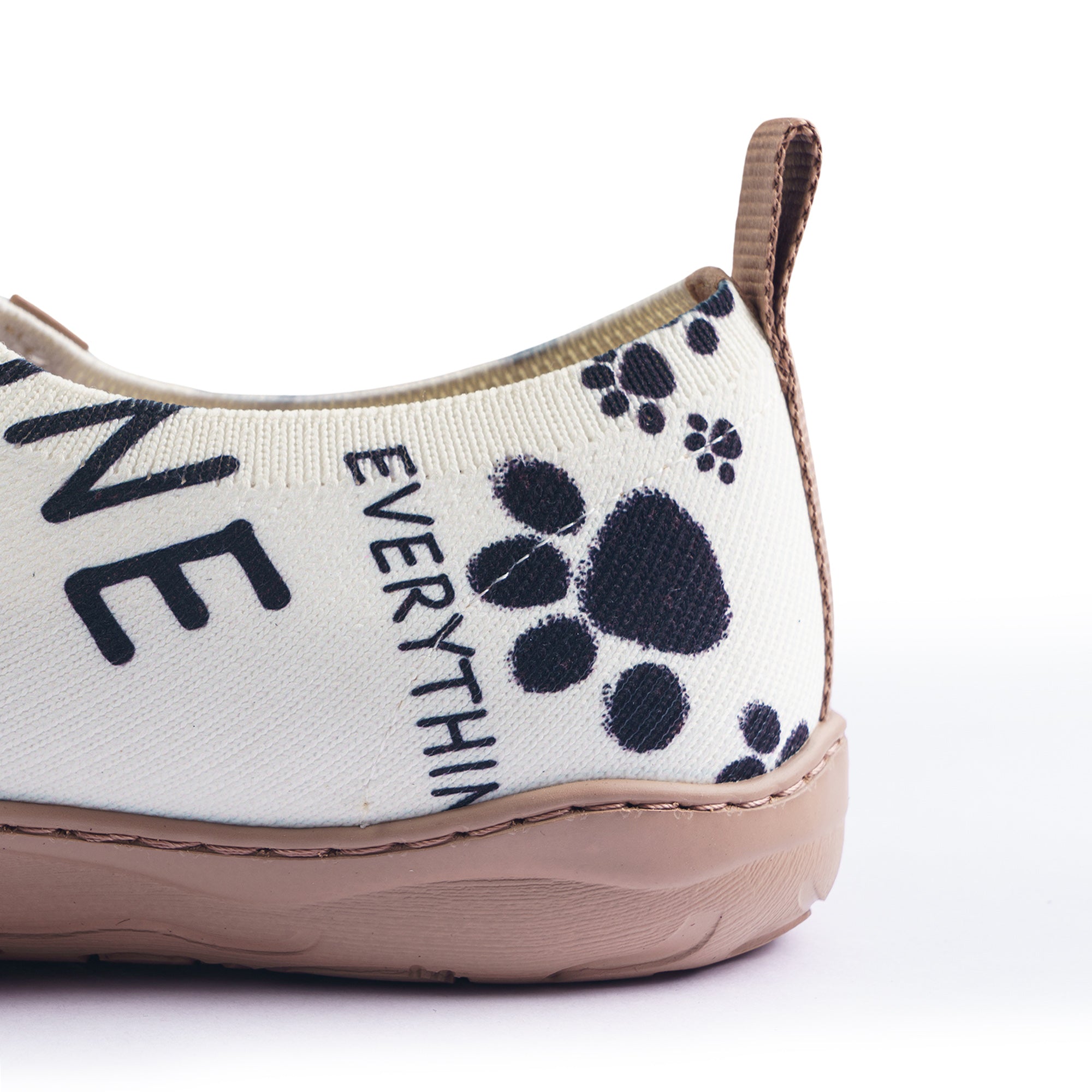 Black Cat Print Cute Women's Slip-On Shoes Painted Canvas Sneakers