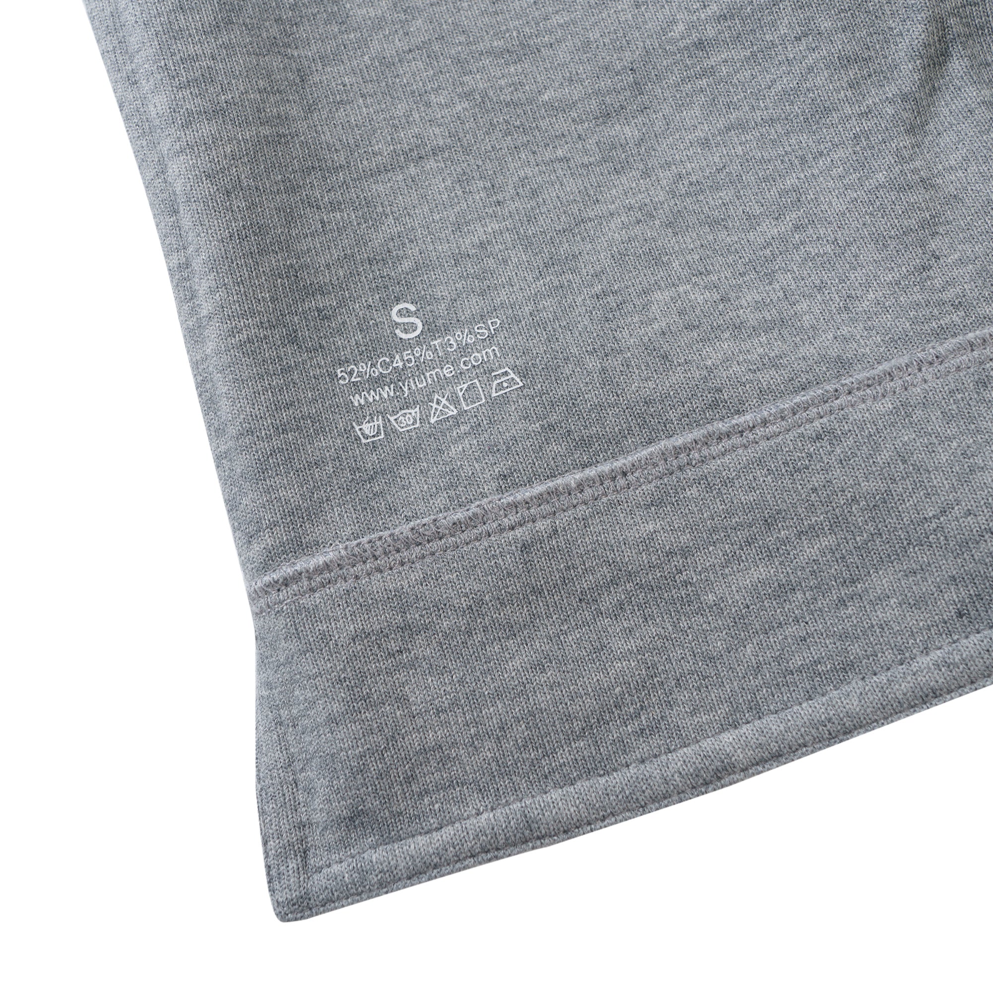 Sweat-shirt mi-zip enchantant de la forêt tropicale (Port reversible)