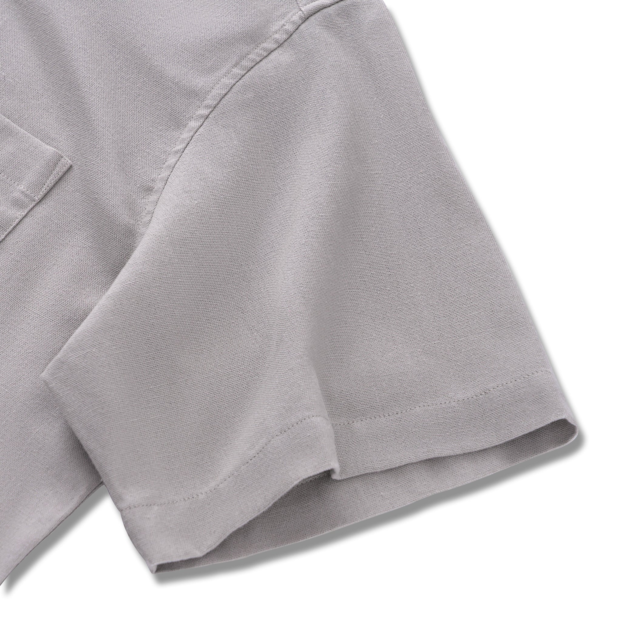 Hawaiian Shirt für Männer Midsommer Sanfte Meeresbrise Camp-Kragen - Hellkhaki