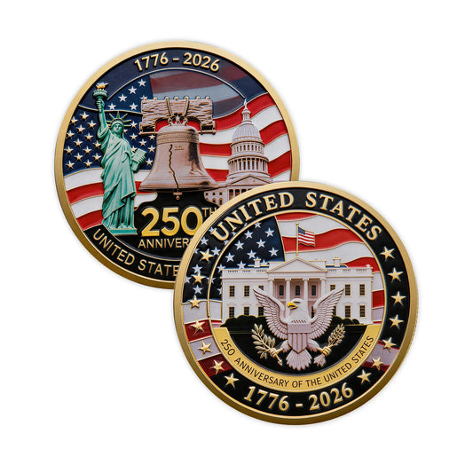 America 250th Anniversary Commemorative Coin front view