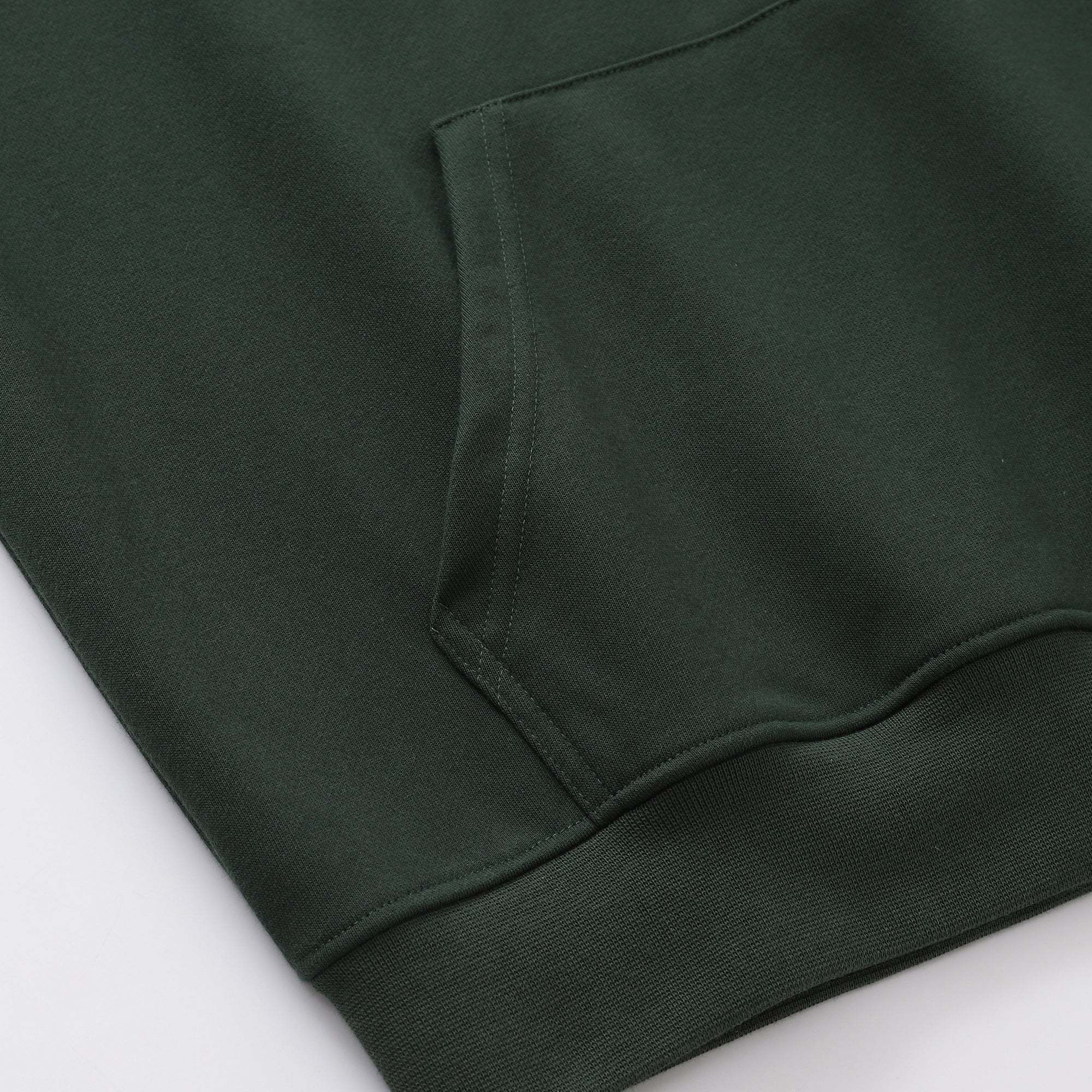 HAY gymhook ジムフック　ダークグリーン dark green L Yiume Hoodie For Men Casual Classic Basic Hoodie - DARK GREEN