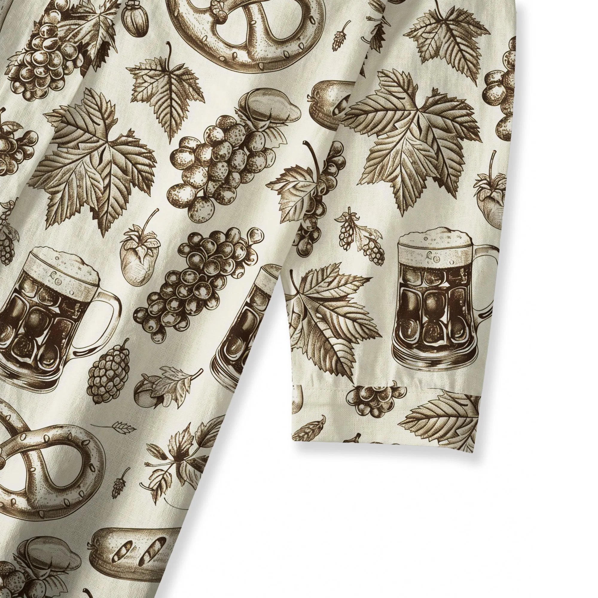 V-neck women's blouse, Oktoberfest design