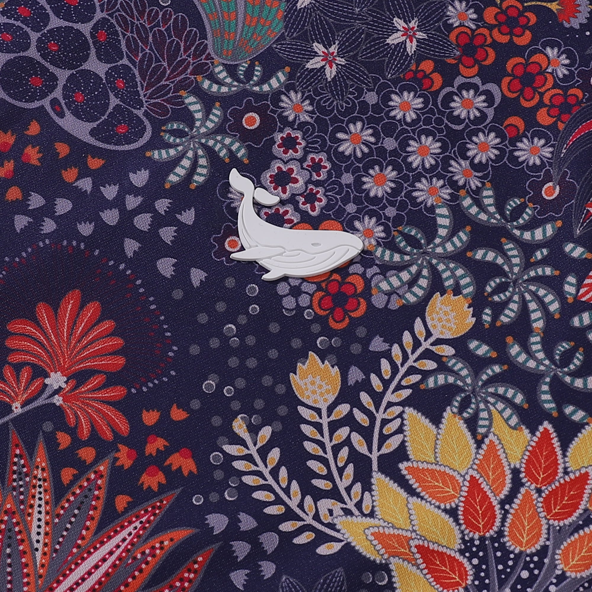 Polo à manches courtes pour hommes avec imprimé de plantes hawaïennes originales