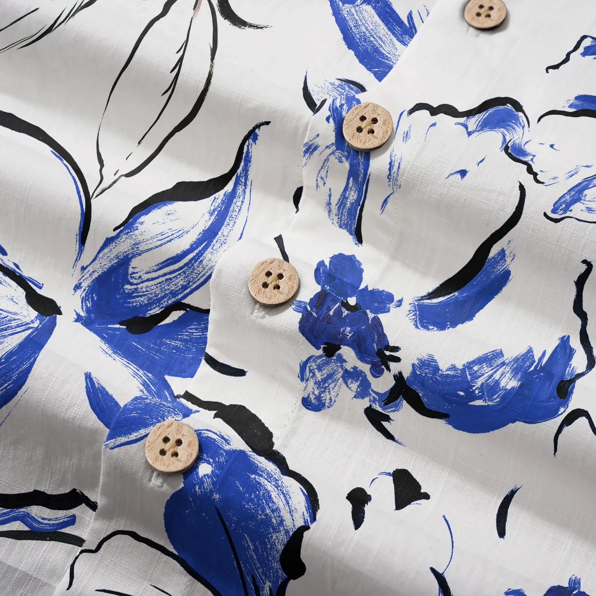 Short Sleeve Button-Up Hawaiian Shirt for Men