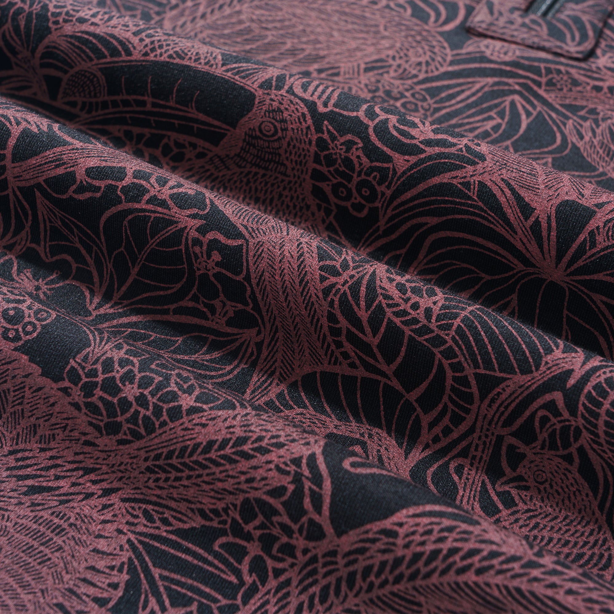 Sweatshirt à demi-zip Oiseaux de Paradis