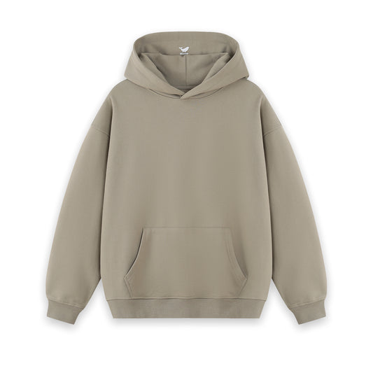 Hawaiian Hoodie For Men Classic Basic Hoodie - GRAYISH GREEN Grayish-green