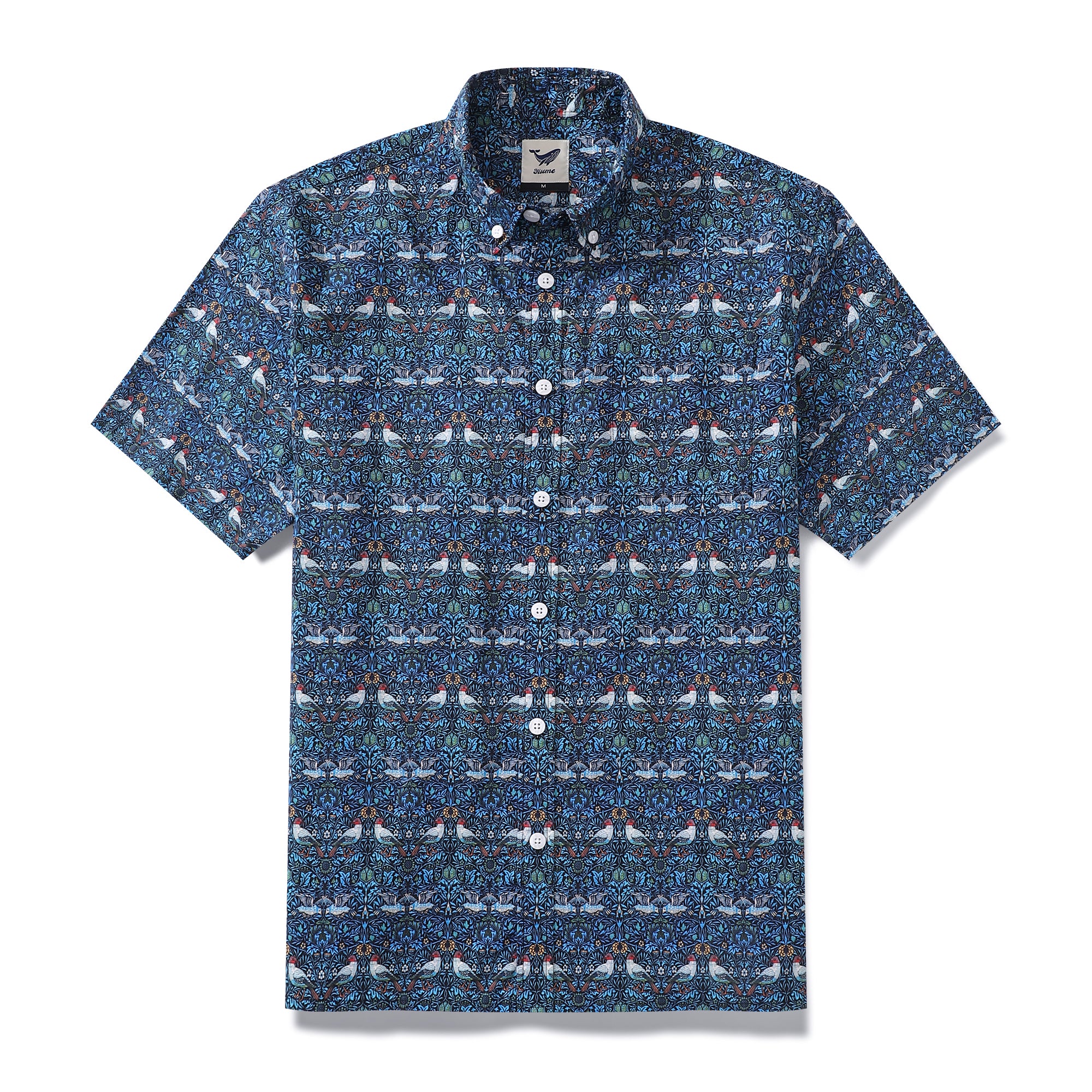 Hawaiian Shirts For Men Bird Designer Shirt