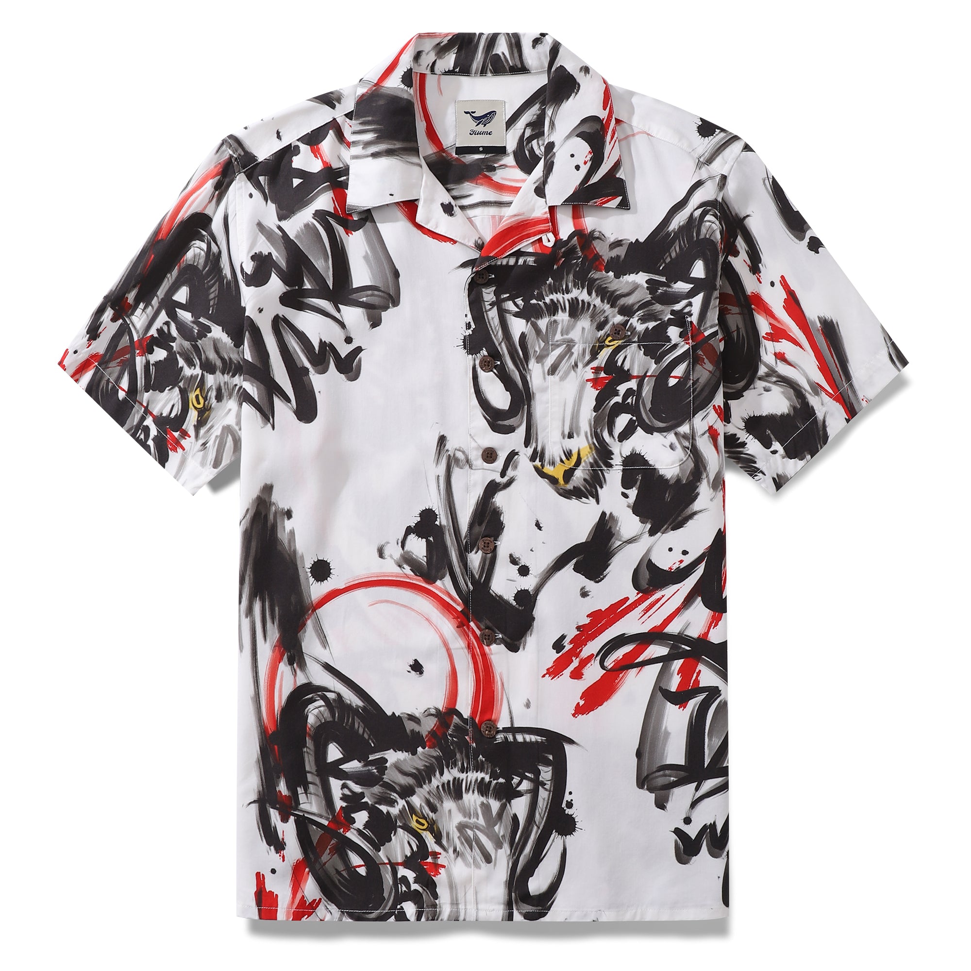 Hawaiian Shirt For Men Aries Shirt Camp Collar Tencel™