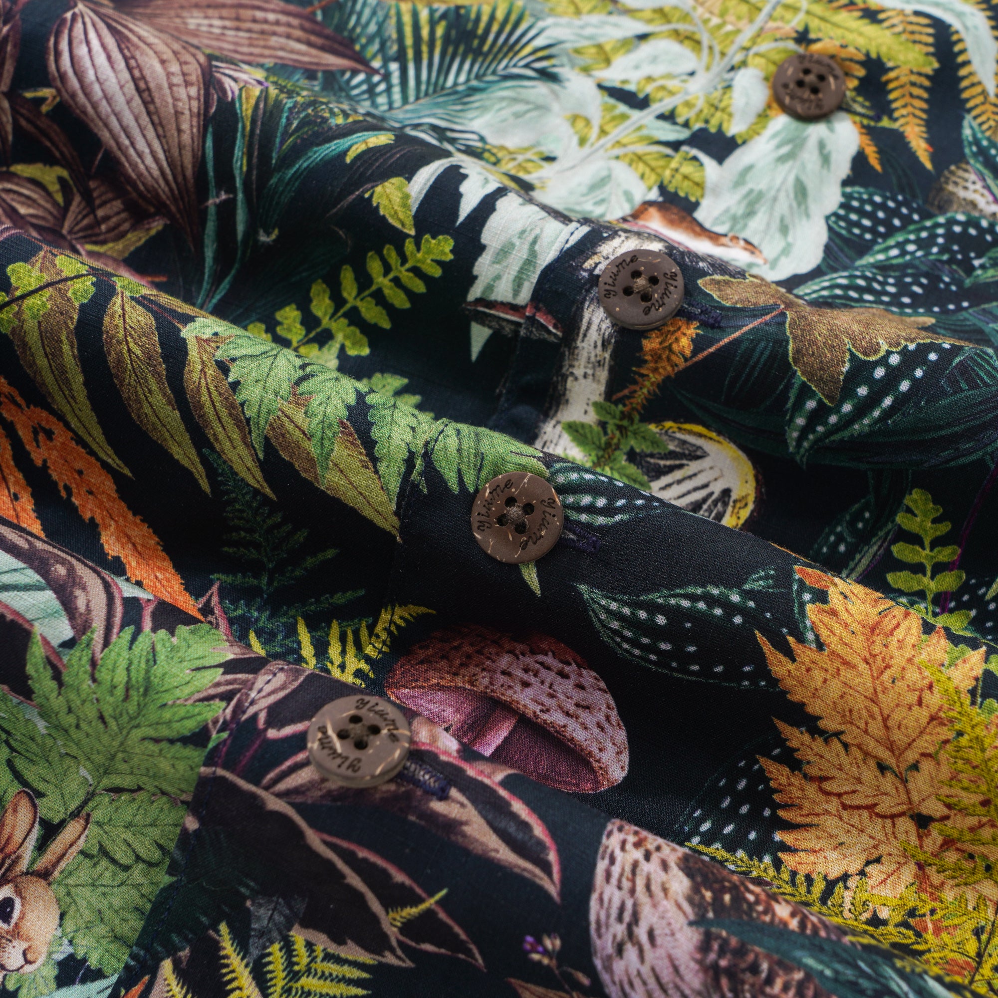 Chemise hawaïenne pour homme à manches courtes, col camp, 100 % coton, verte, Aloha Émeraude Grove