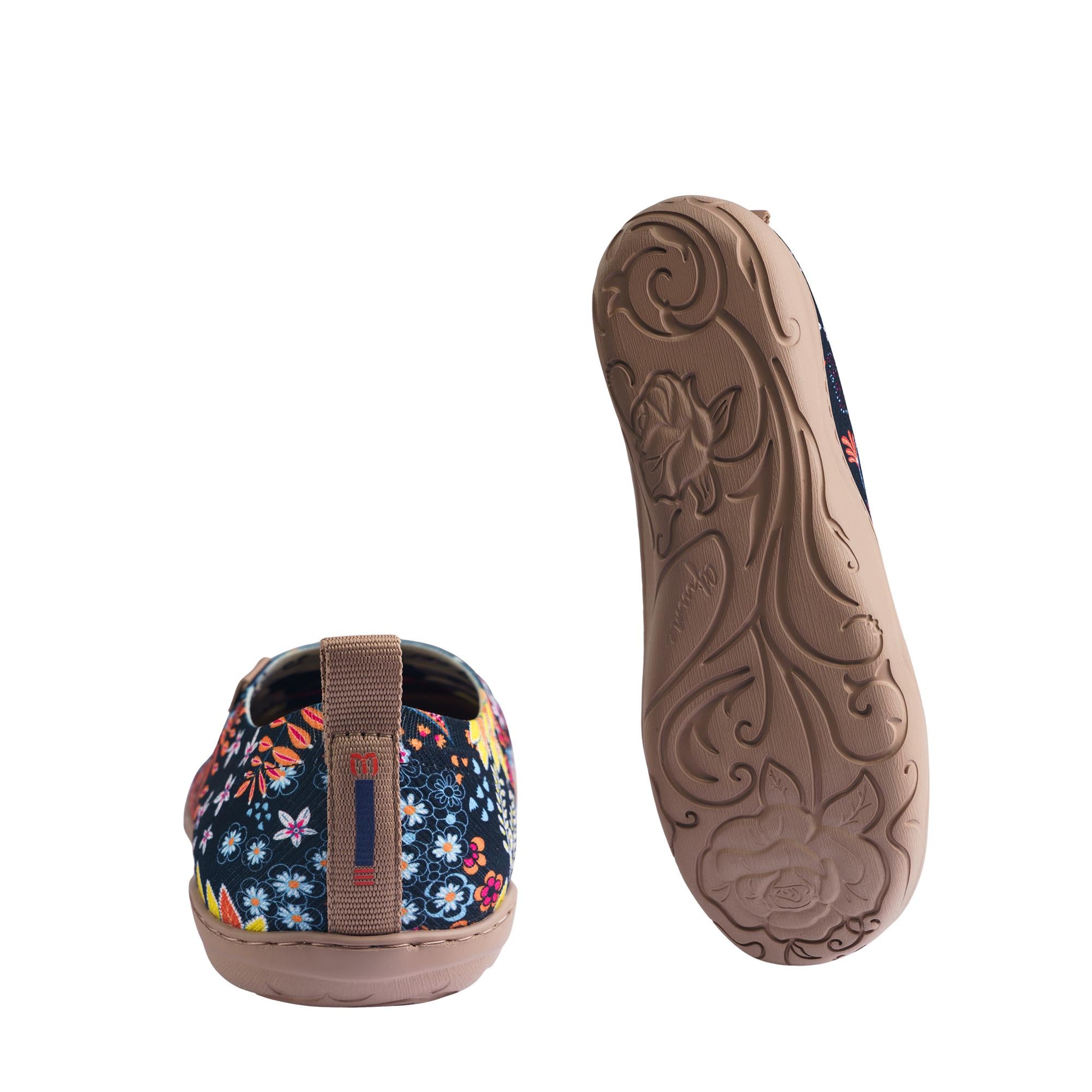 Quirky Plants Women's Slip-On Shoes Painted Canvas Sneakers Hawaiian-inspired Aloha Shirts For Men - Premium Collection