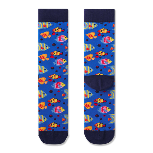Fischdruck Herren Socken