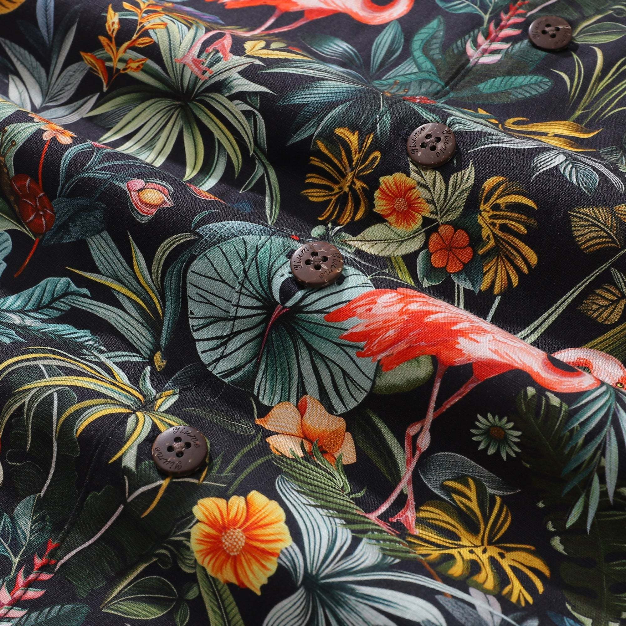 Hawaiian Flamingo Shirt for Men - 100% Cotton – Yiume