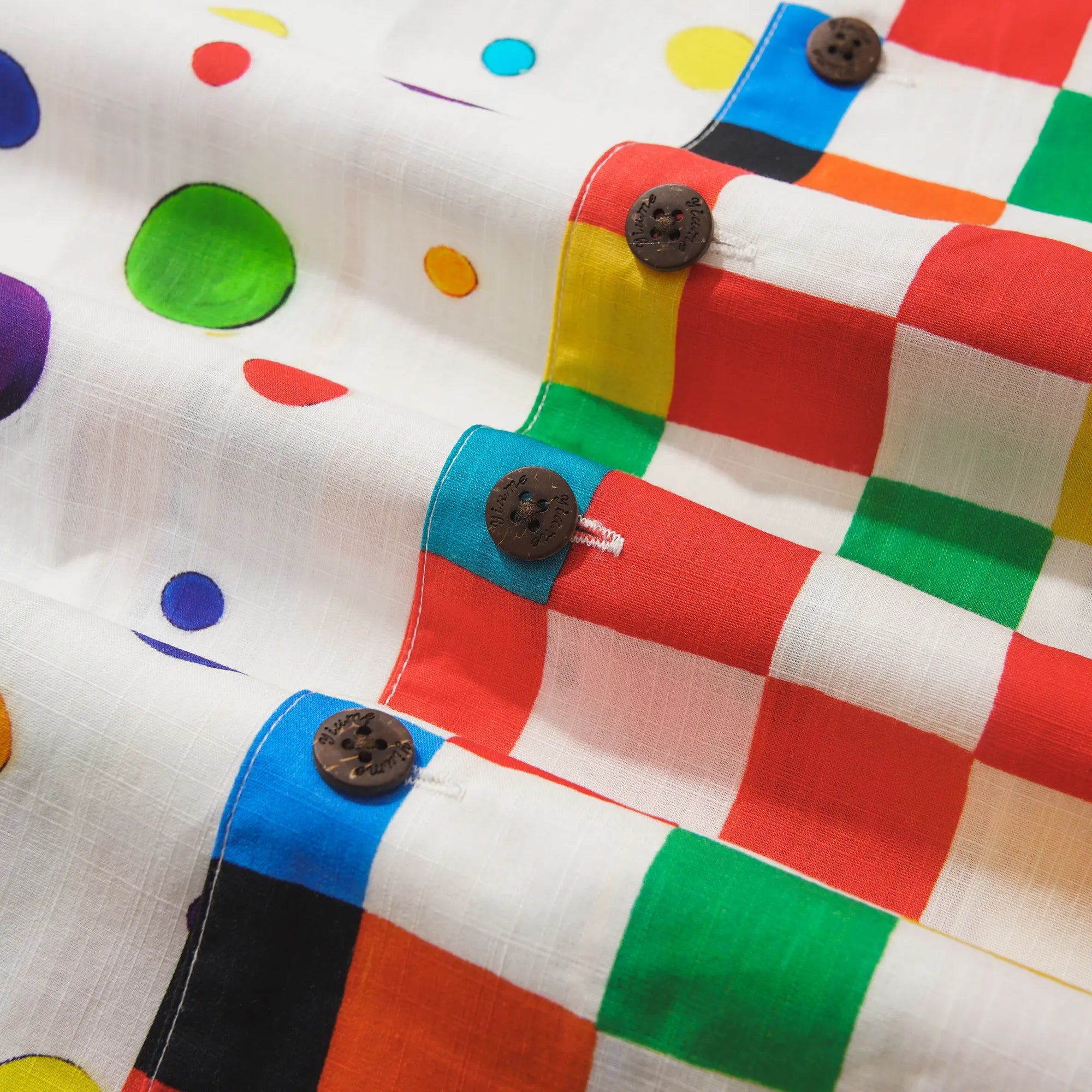 Men's Hawaiian shirt featuring vibrant patterns