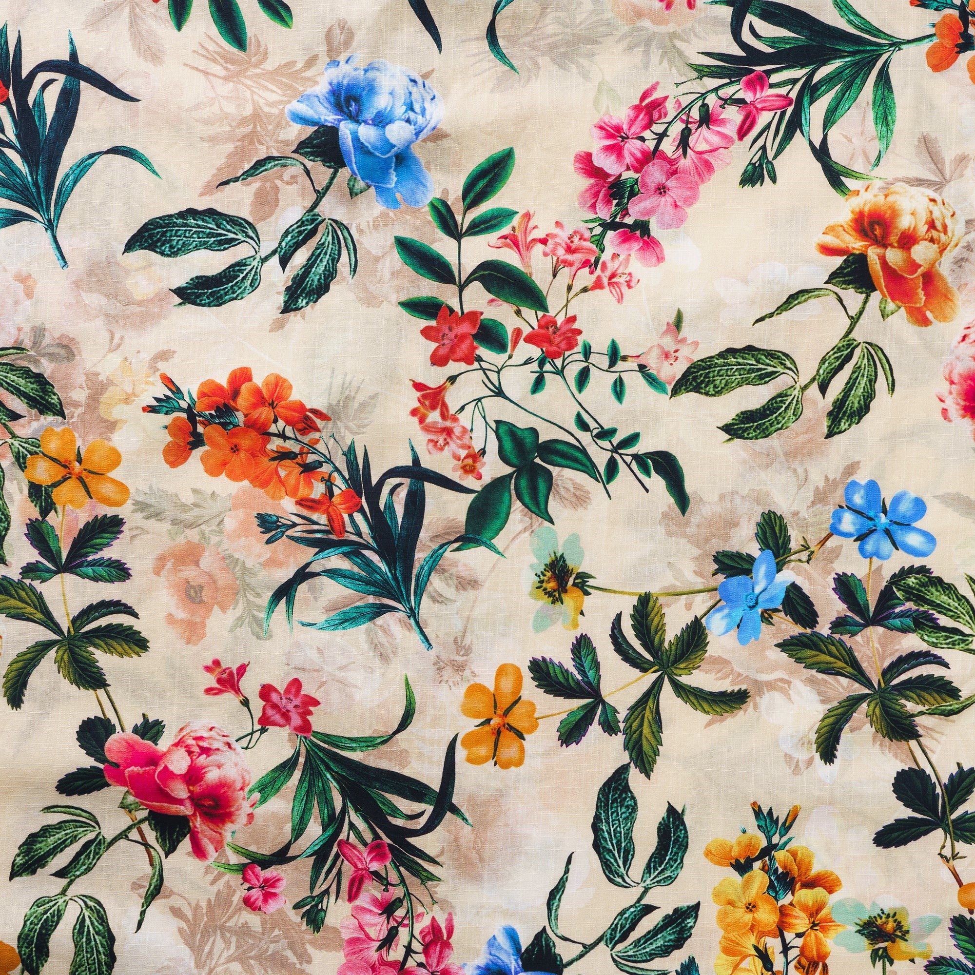 Yiume 1930s Floral Hawaiian Shirt Mens 100% CottonShort Sleeve Button-down Aloha Shirt Floral Radiance