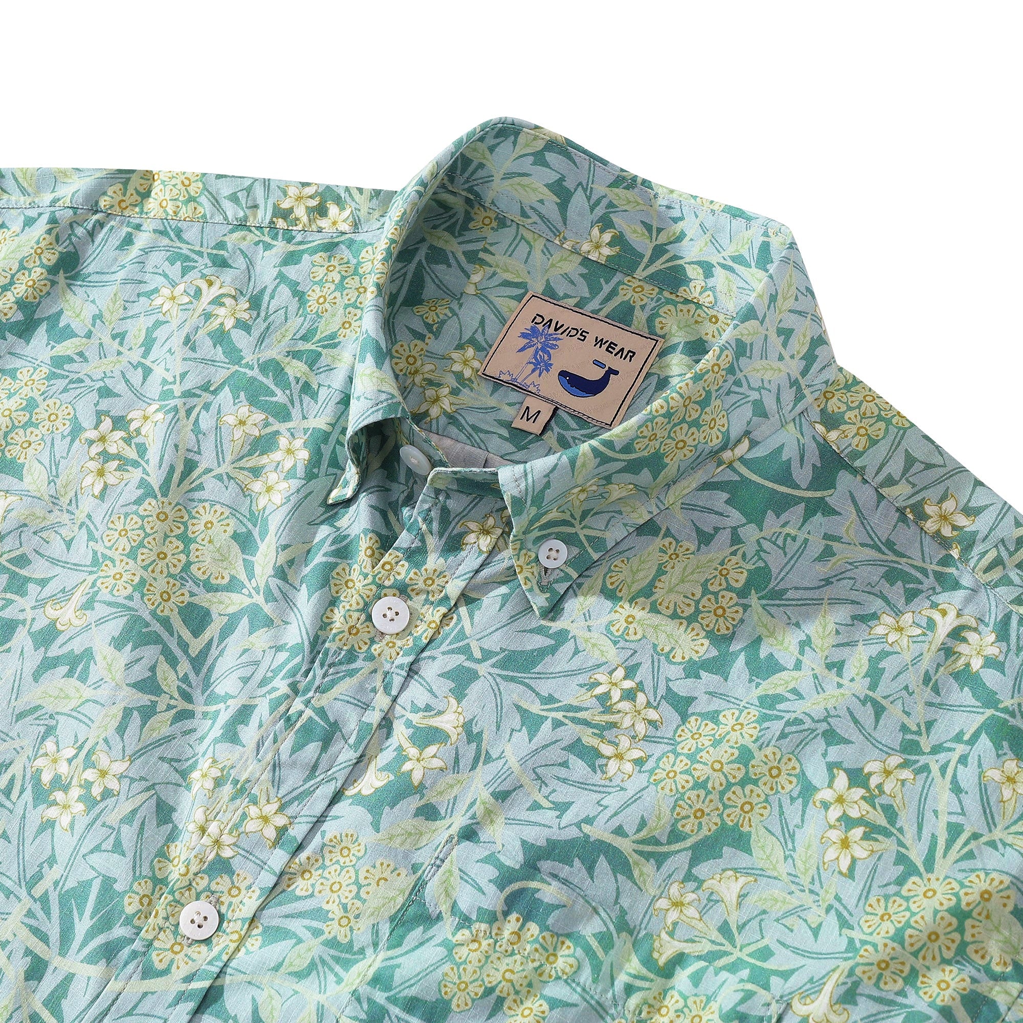 Hawaiian Shirts For Men Jasmine Designer Shirt