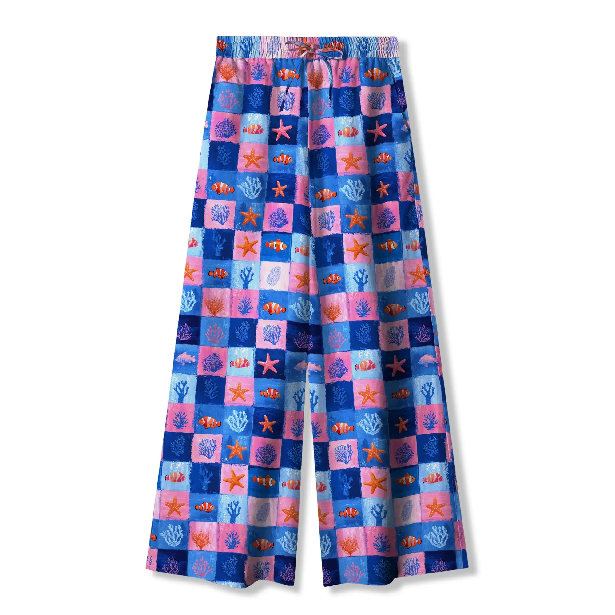 Lyocell linen blend pants, vacation-ready style
