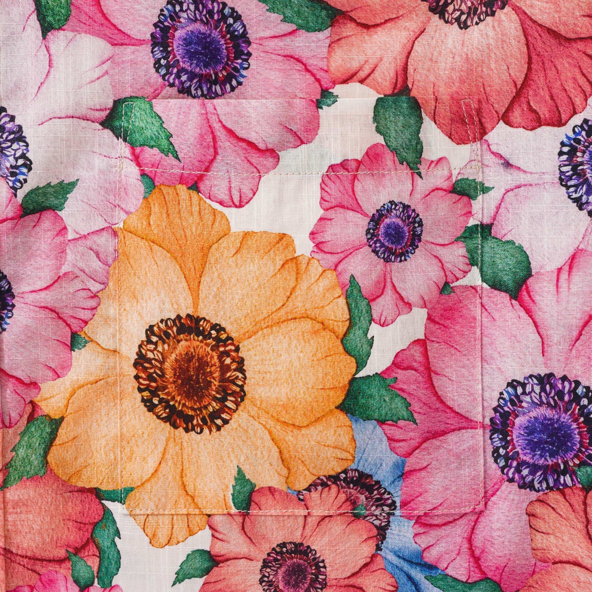 Herren-Hawaiian-Hemd Kurzärmel Button 100% Baumwollgelb Aloha Sommer Lotus