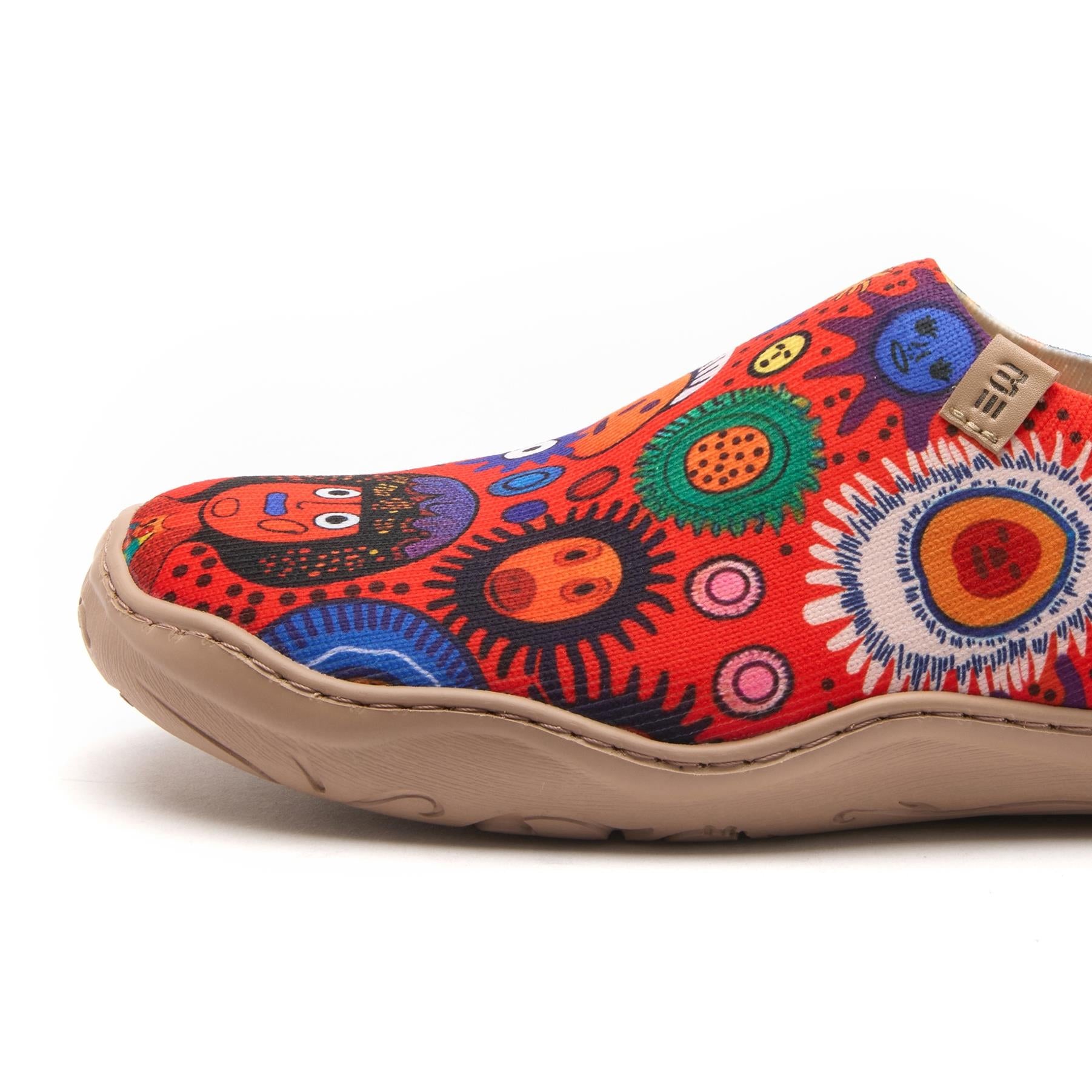 Slip-on-Schuhe für Frauen strukturierter Garn Designer gestrichen