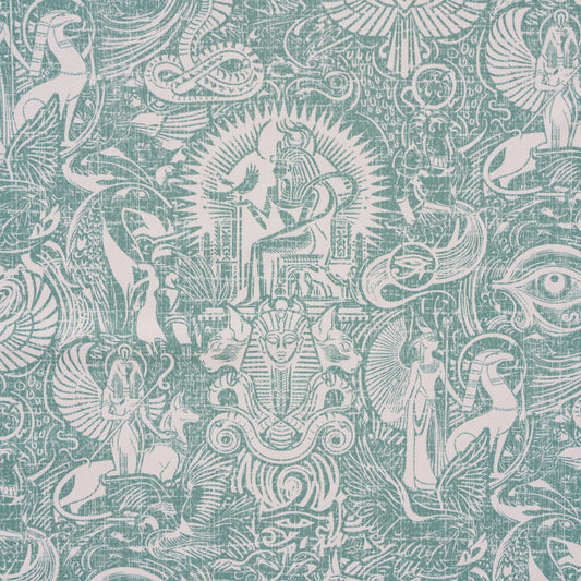 Herren Hawaiian Polo -Hemd Kurzarm 83% recyceltes Polyester 17% Spandex Green Aloha Egyptian Mythen