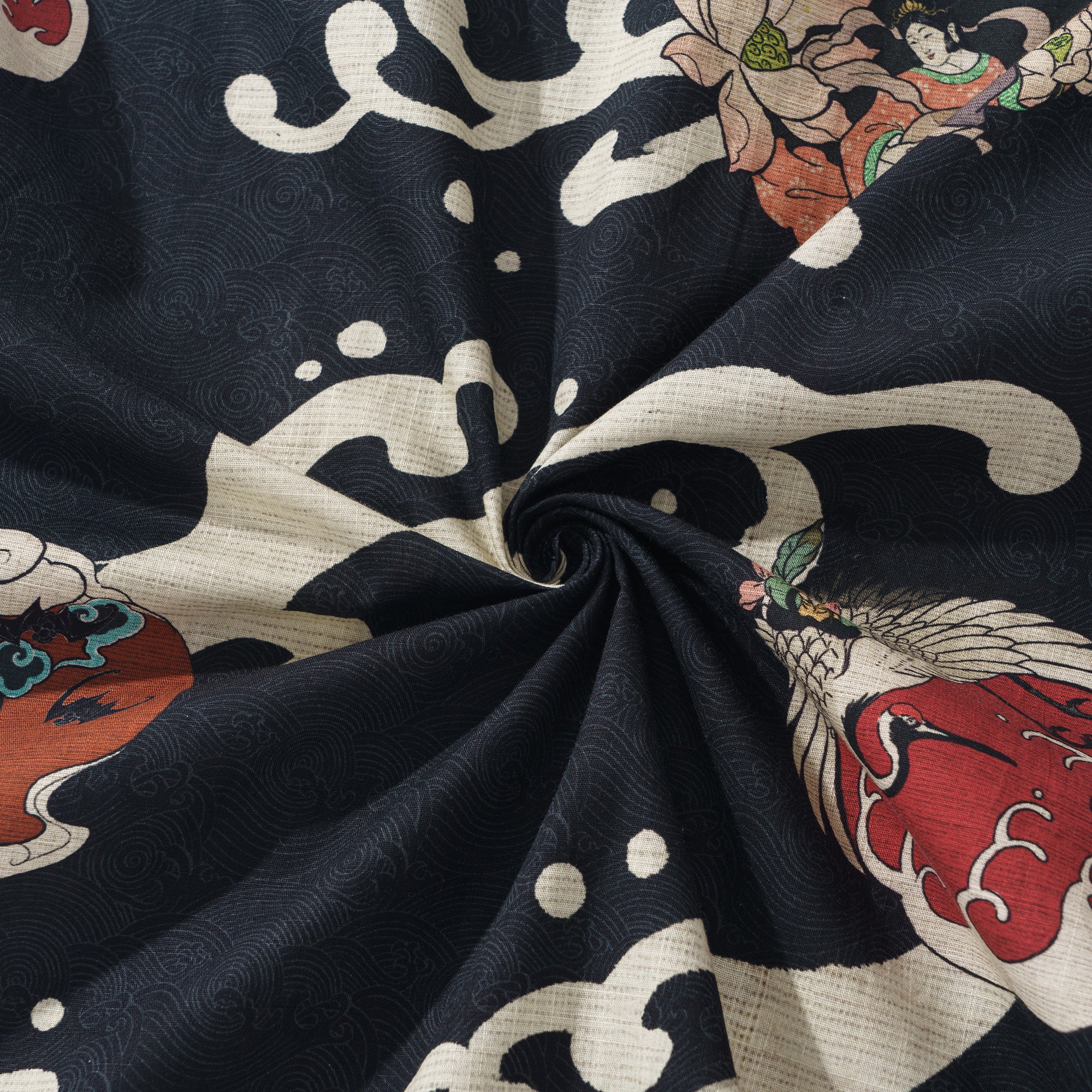 100% Baumwolle Herren Aloha Hemd Japanisches Hawaiianisches Hemd Kurzarm Camp Kragen Hemd