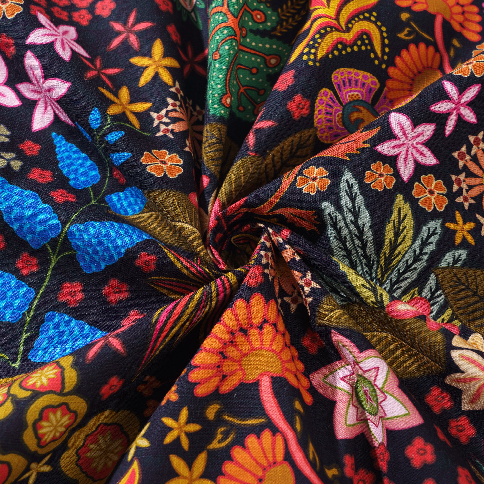 1950er Jahre Blumen Hawaiian Shirt 100% Baumwolle Herren Kurzarm Button-Down Aloha Shirt