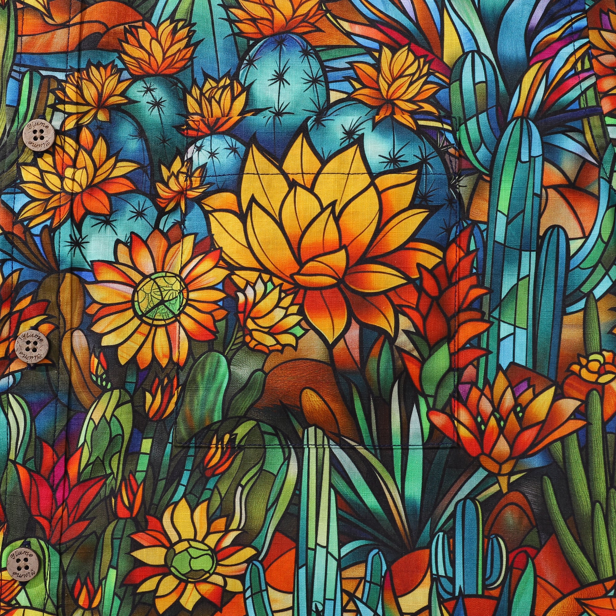 Chemise hawaïenne des années 1960 pour hommes Chemise colorée à boutons Courte manches Chemise 100% coton