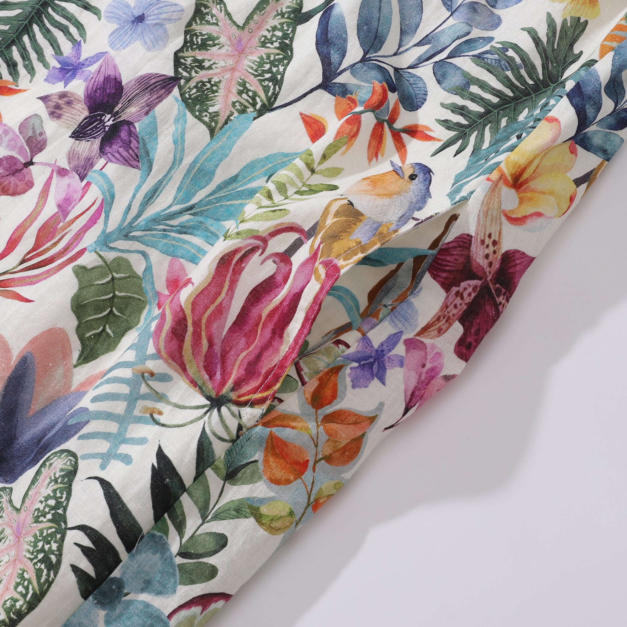 Hawaiian Dress For Women Tropical Vacation Dress Afternoon Garden V-Neck Dress Afternoon Garden Dress