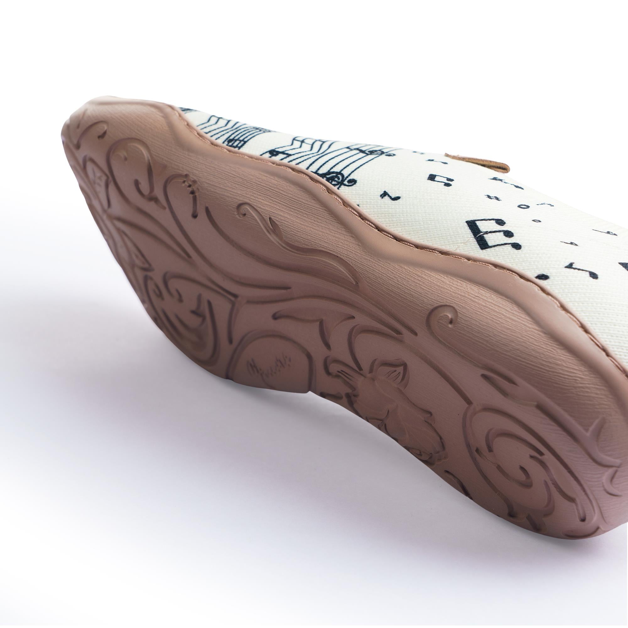 Yiume Women's Art Slip-On Shoes Comfortable Breathable Knit Casual Footwear,Black Cat Melody