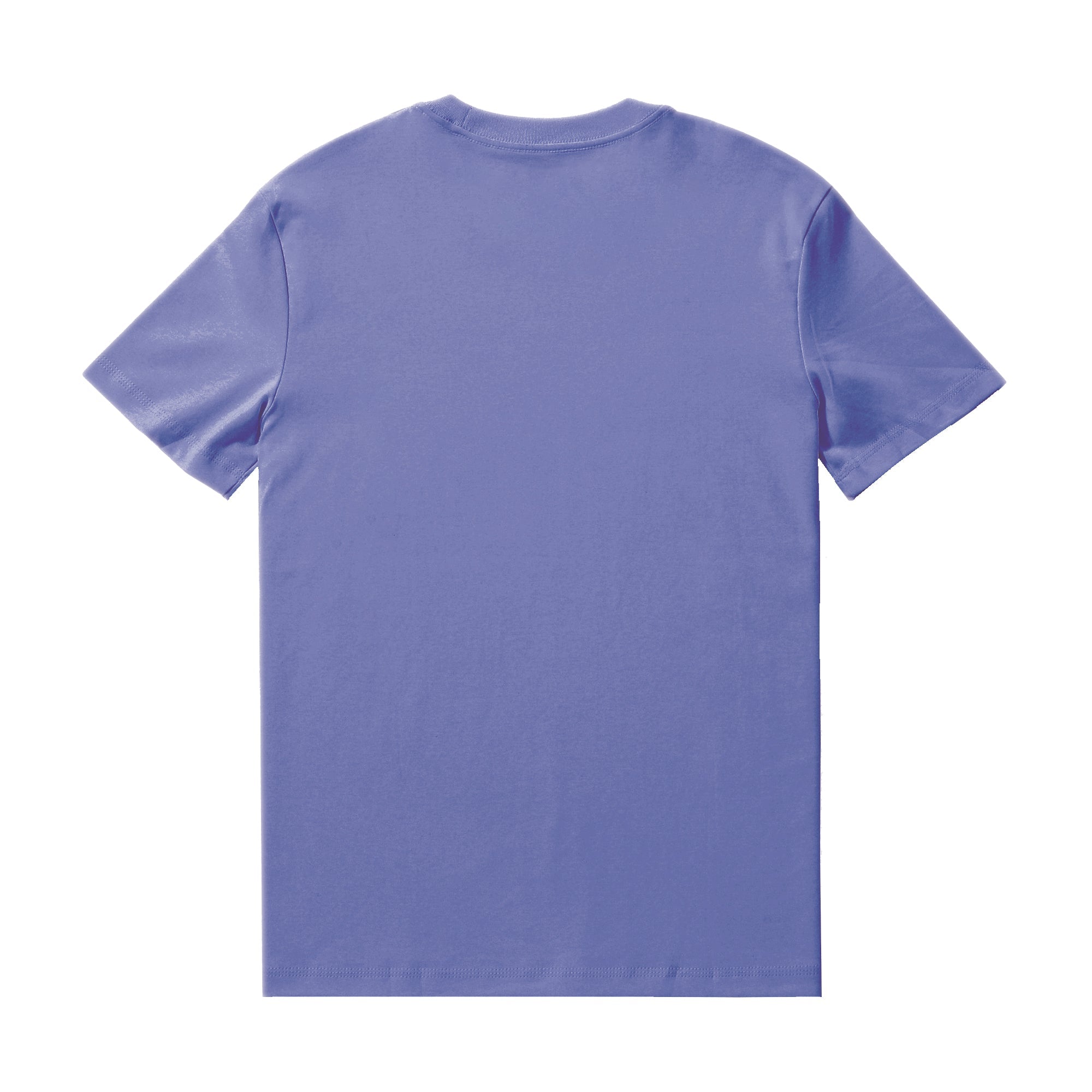 T-shirt hawaïen pour hommes col rond 100 % coton - PERIWINKLE