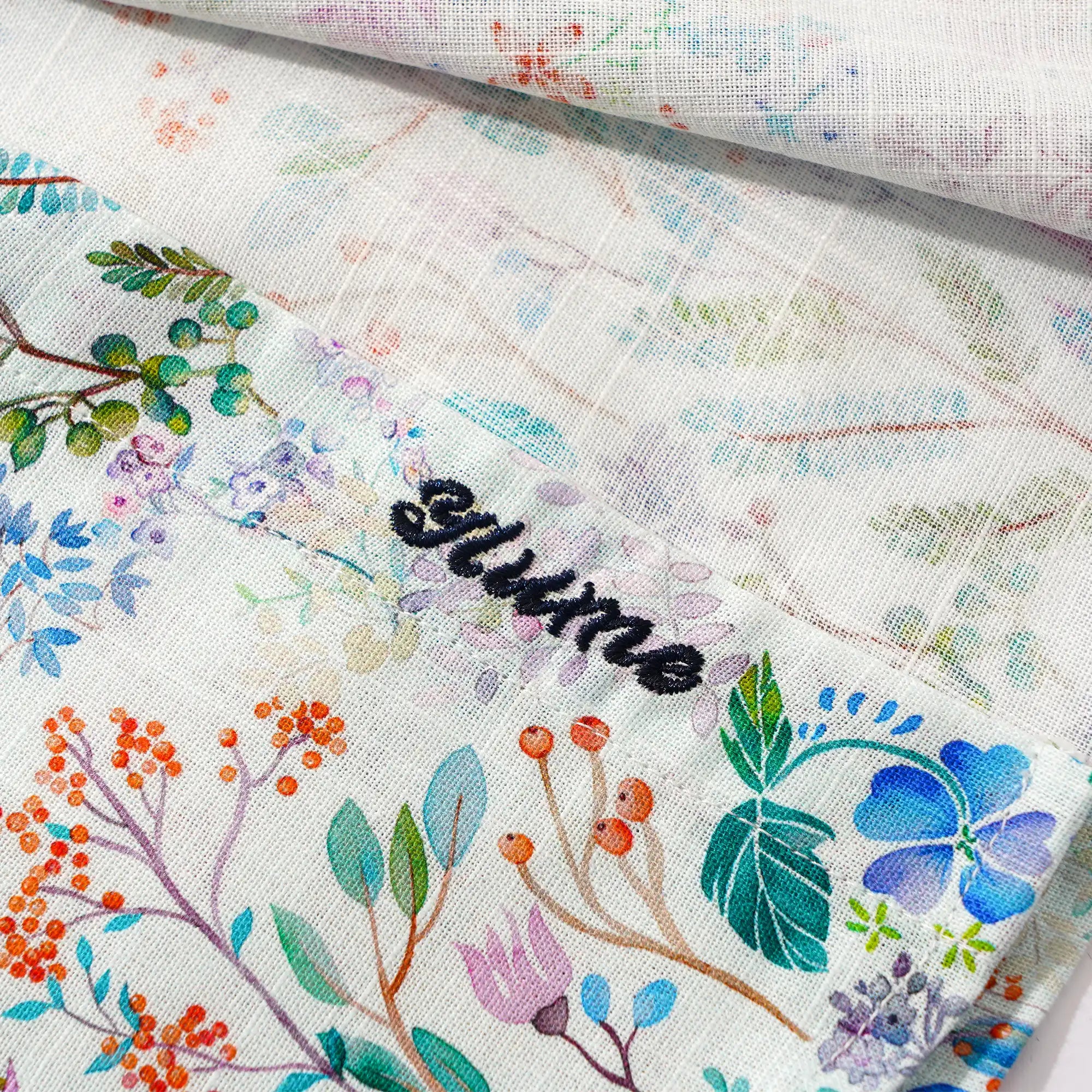 Men's Hawaiian Shirt Long Sleeve Button-down 100% Cotton Aloha Botanical Haven