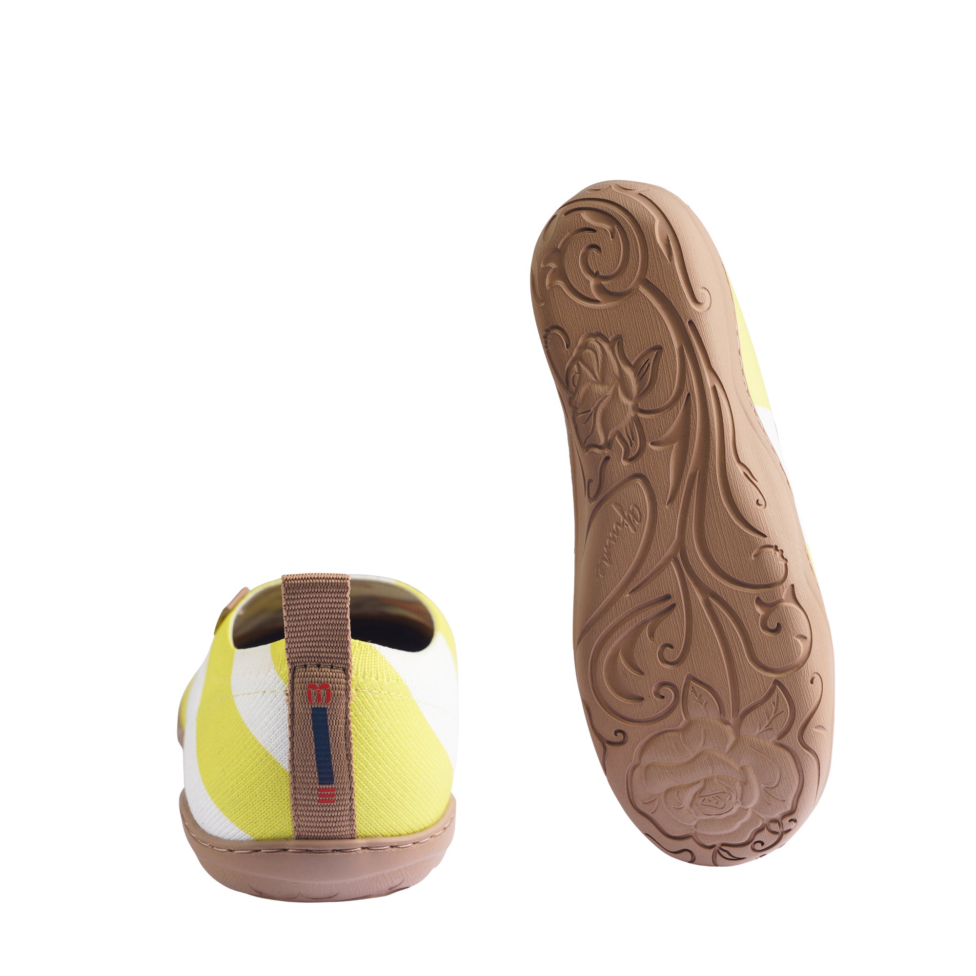 Sleeping Duck Damen Slip-on-Schuhe gestrichene Leinwand-Sneaker