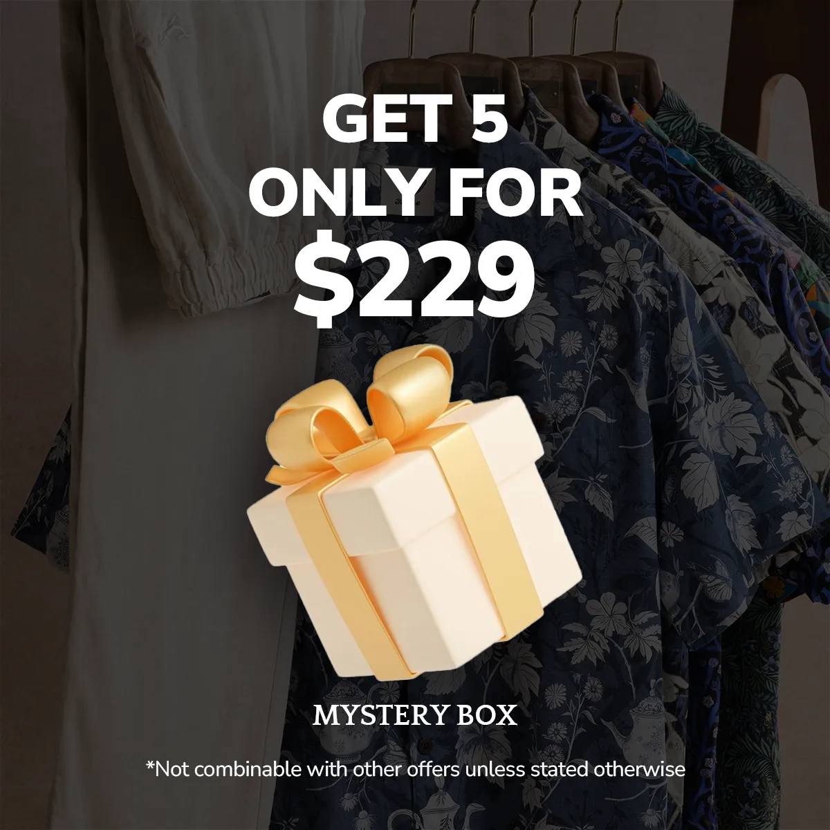 Mystery Men's Short Sleeve Shirt Men’s Shirt Mystery Box