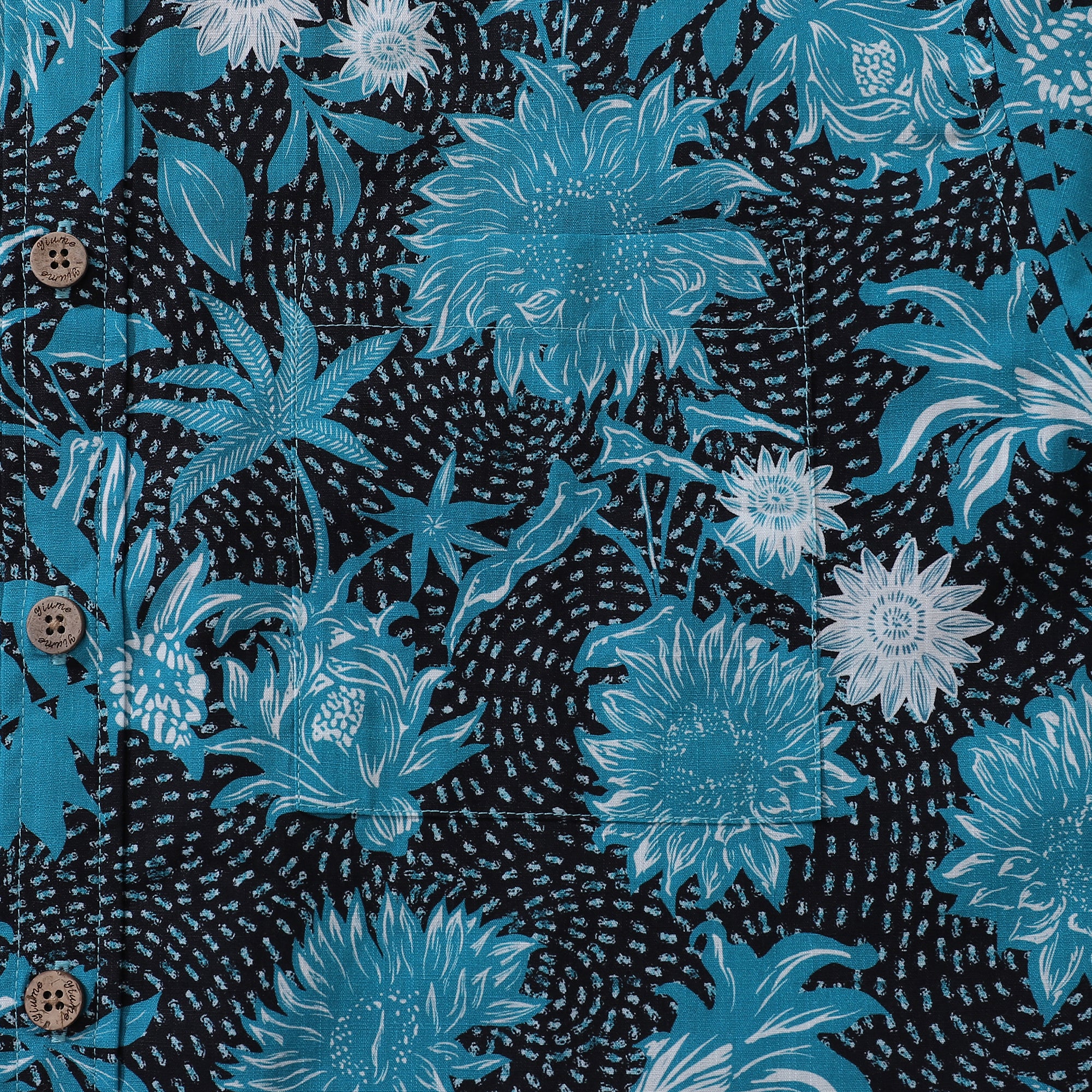 Chemise hawaïenne pour hommes chemises boutonnières à manches courtes à manches courtes à manches courtes 100% coton