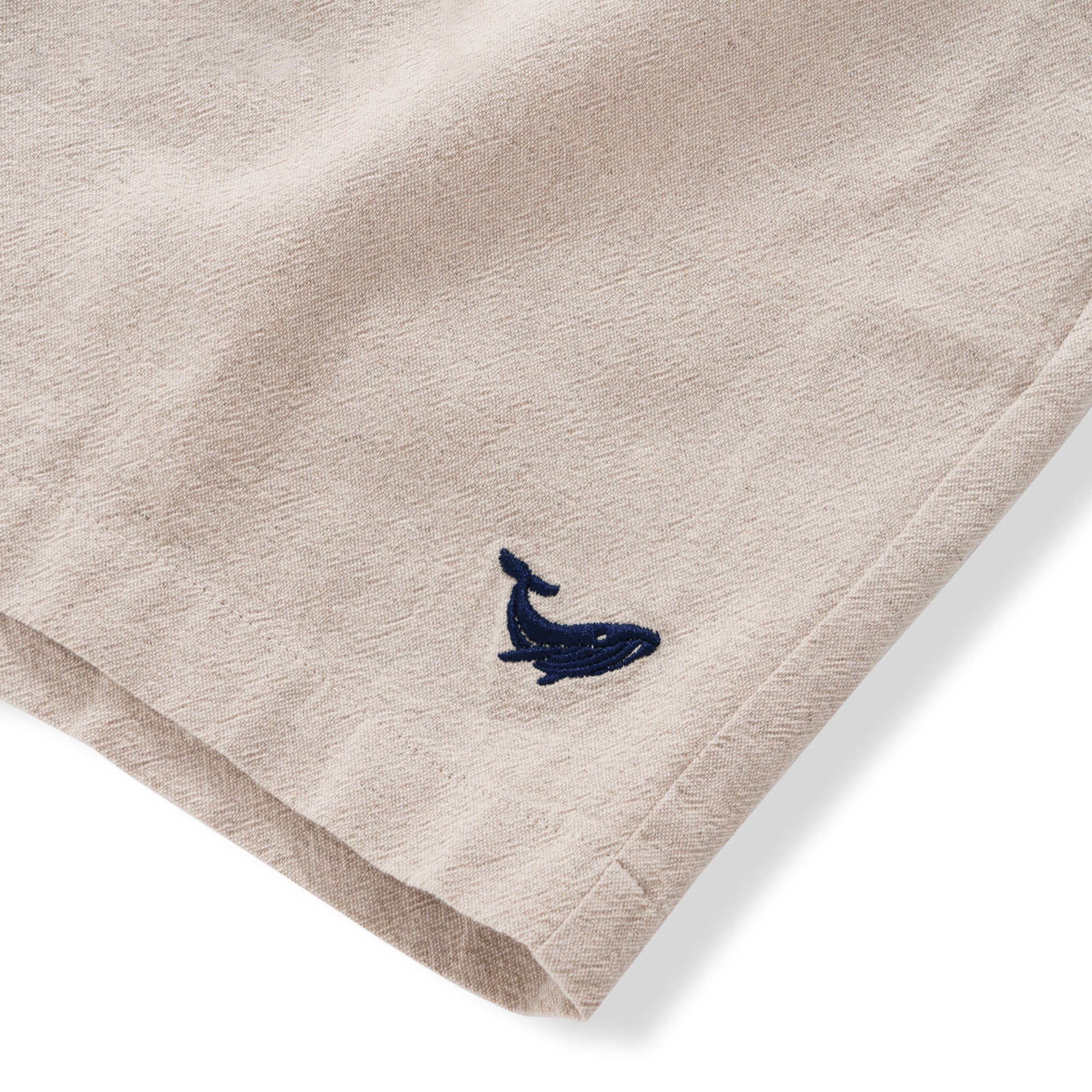 Mens Linen Shorts Mid-Rise Straight Bermuda 8-10 Inch 5-Pocket Shorts - FLAXEN Version 3.0 5-pocket - Flaxen Version 3.0