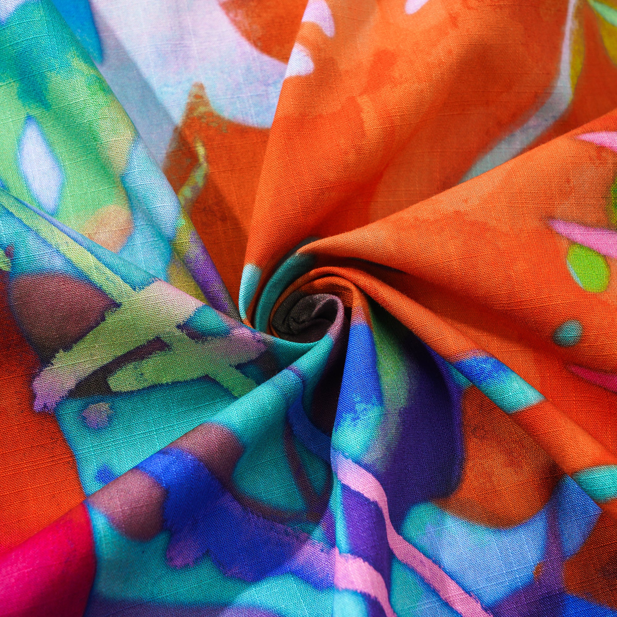 Collier de camp à manches courtes pour hommes à manches courtes 100% Coton Purple Aloha Tropical Aloha