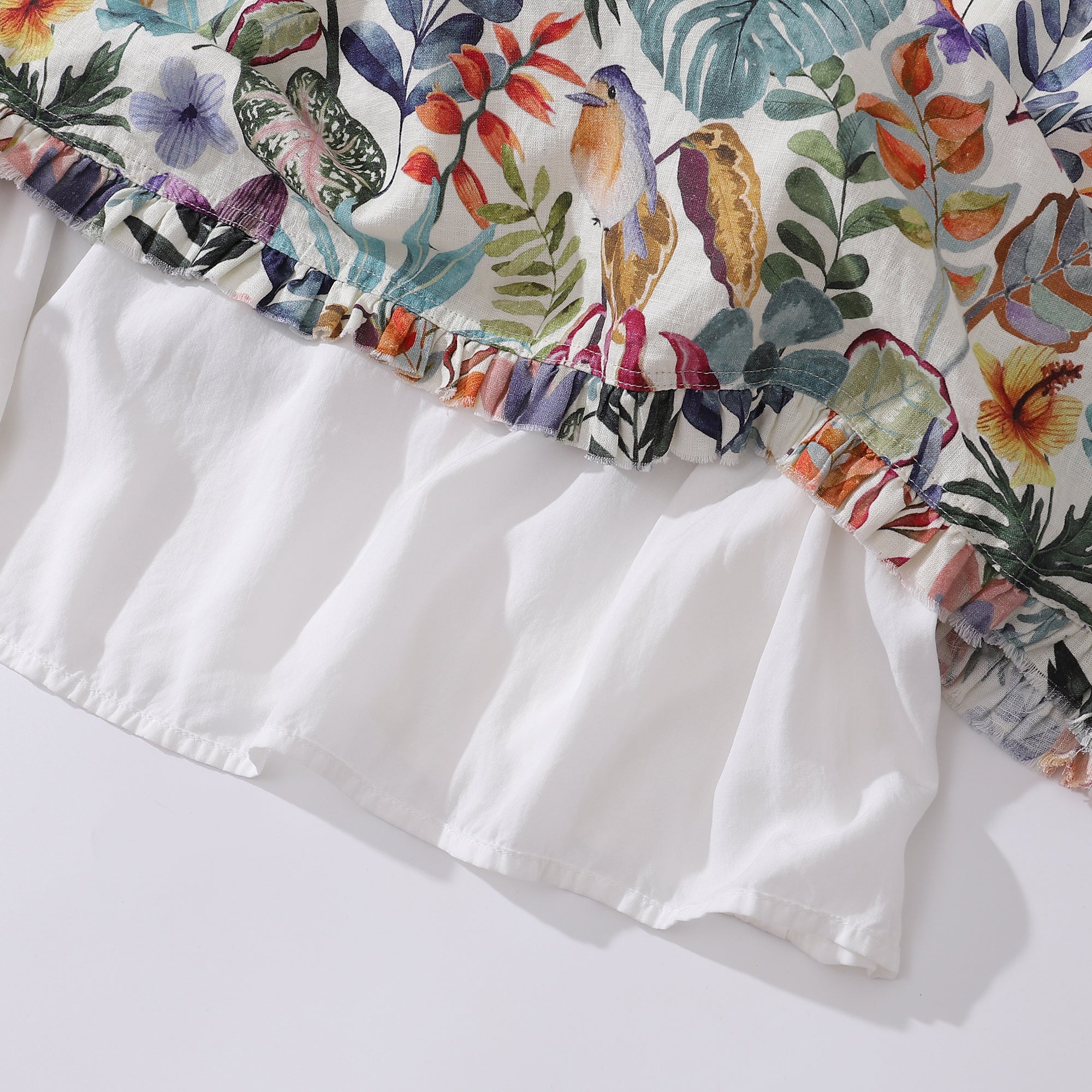 Hawaiian Dress For Women Afternoon Garden V-Neck Dress Afternoon Garden Dress