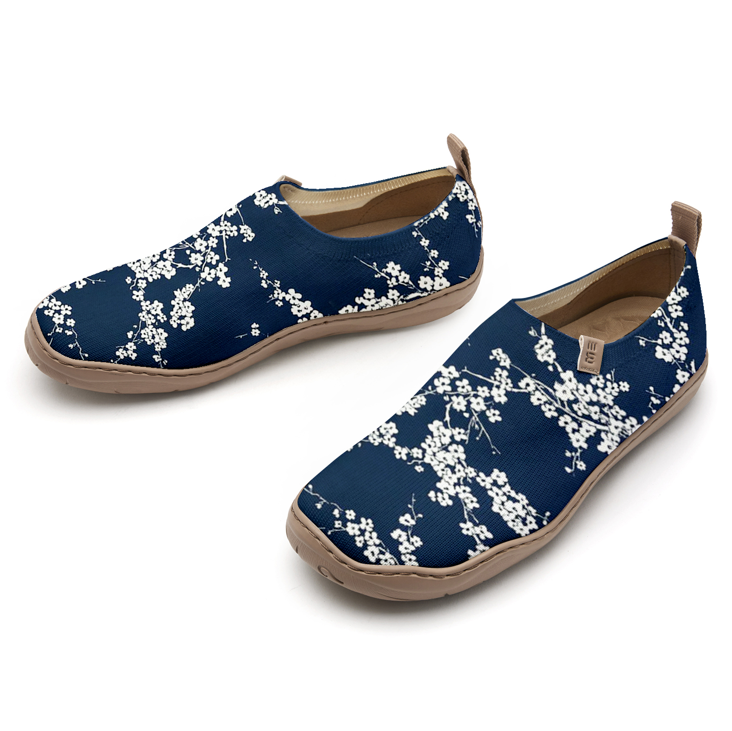 Blue And White Vintage Floral Women Shoes