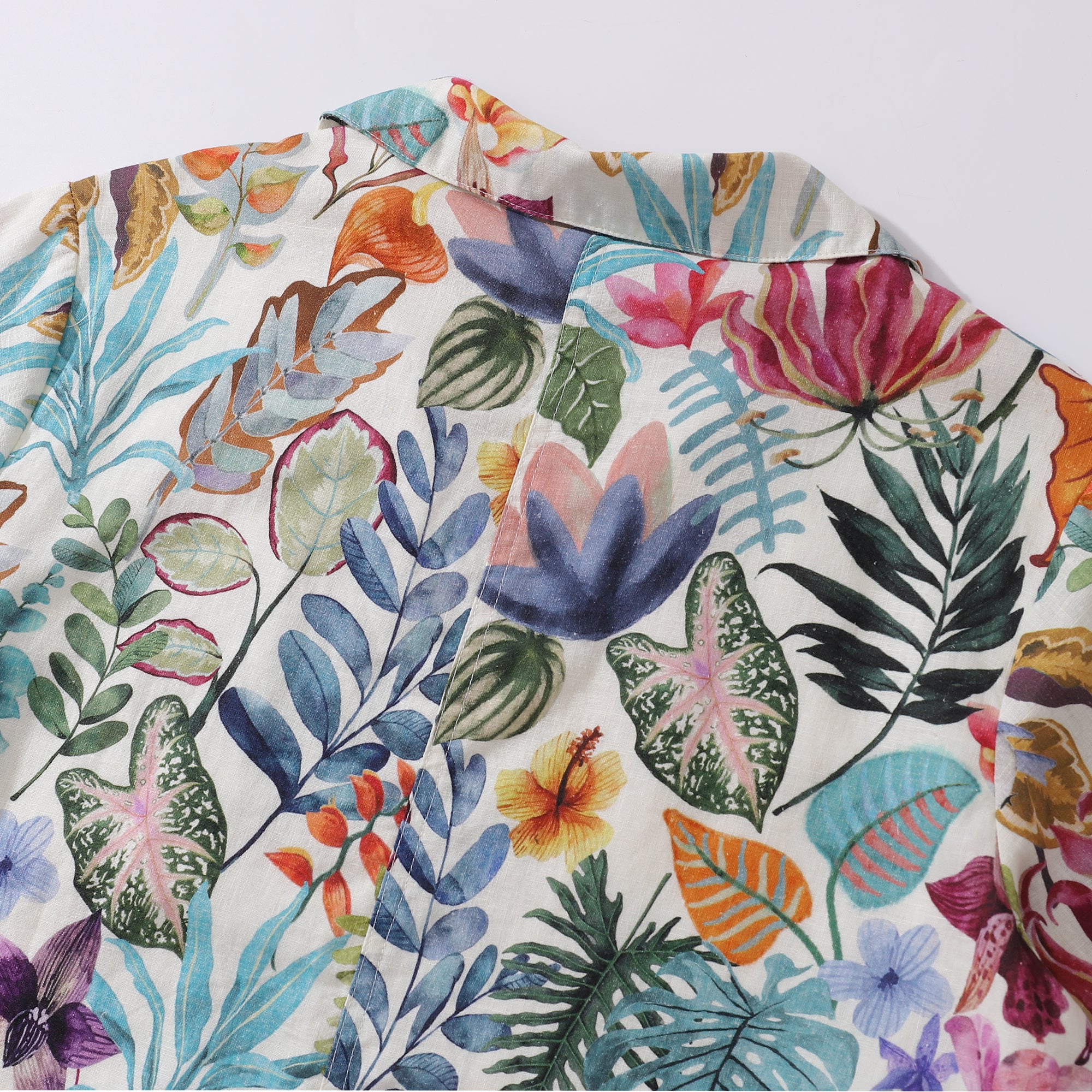 Hawaiian Dress For Women Tropical Vacation Dress Afternoon Garden V-Neck Dress Afternoon Garden Dress