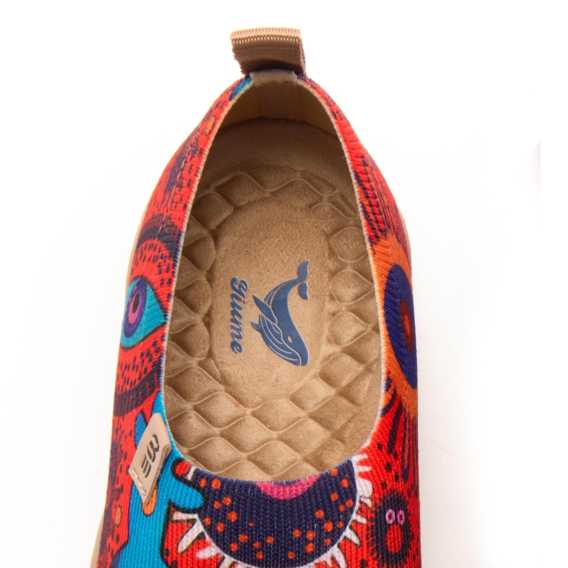 Slip-on-Schuhe für Frauen strukturierter Garn Designer gestrichen