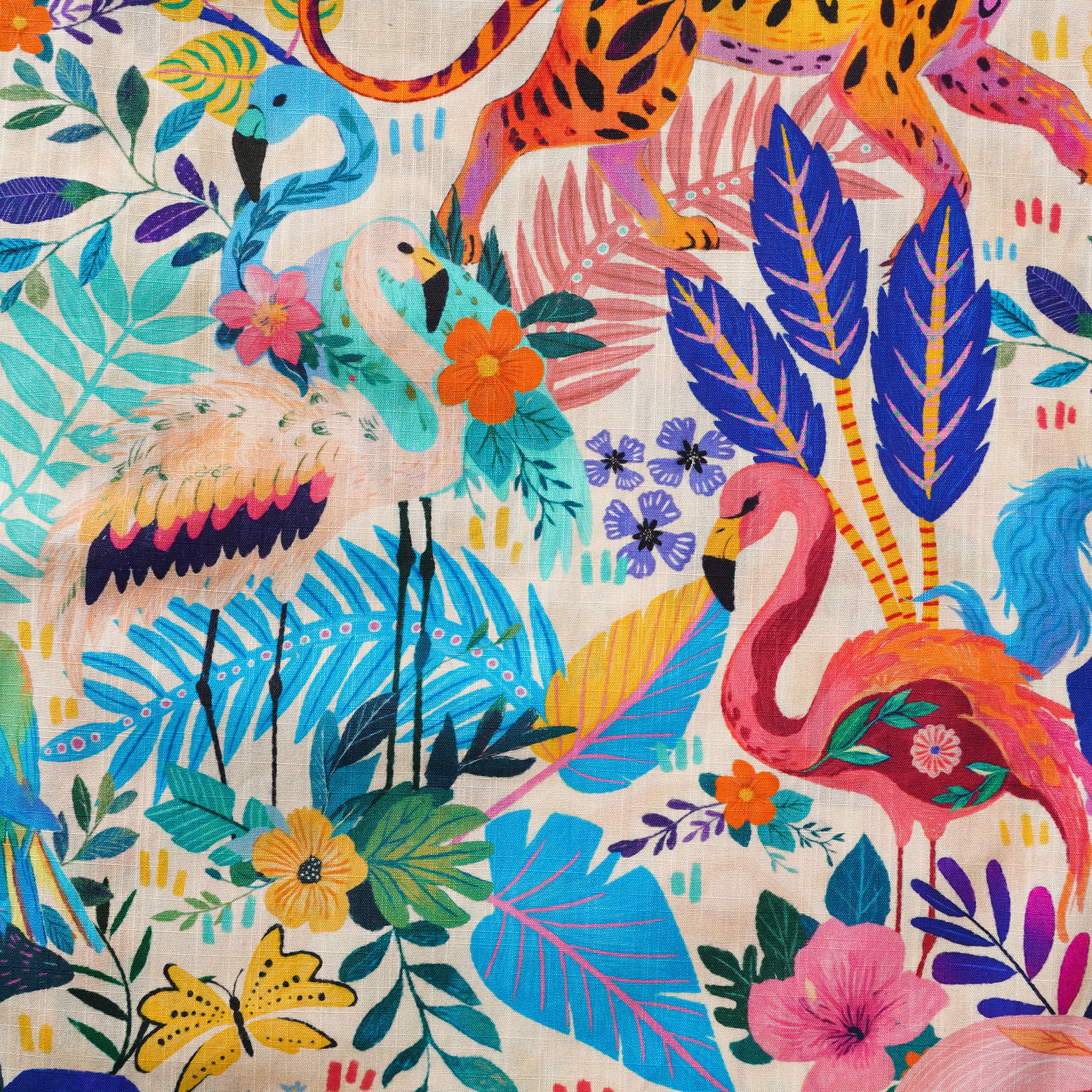 Chemise hawaïenne colorée masculine bouton à manches courtes 100% coton Aloha jungle fantaisie