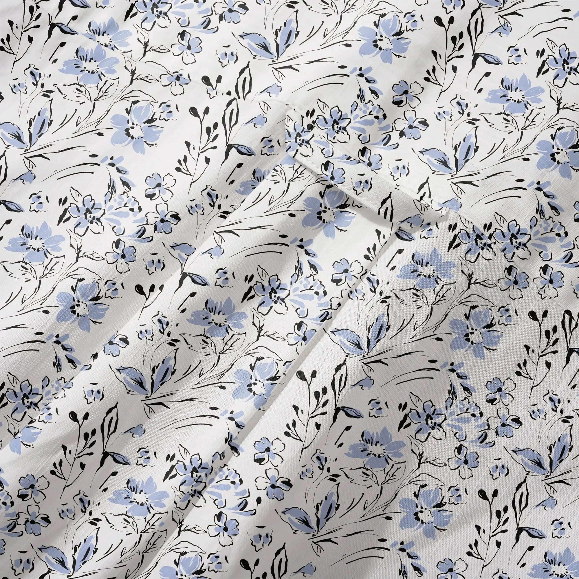Men's Vacation Shirt Blue Aloha Design